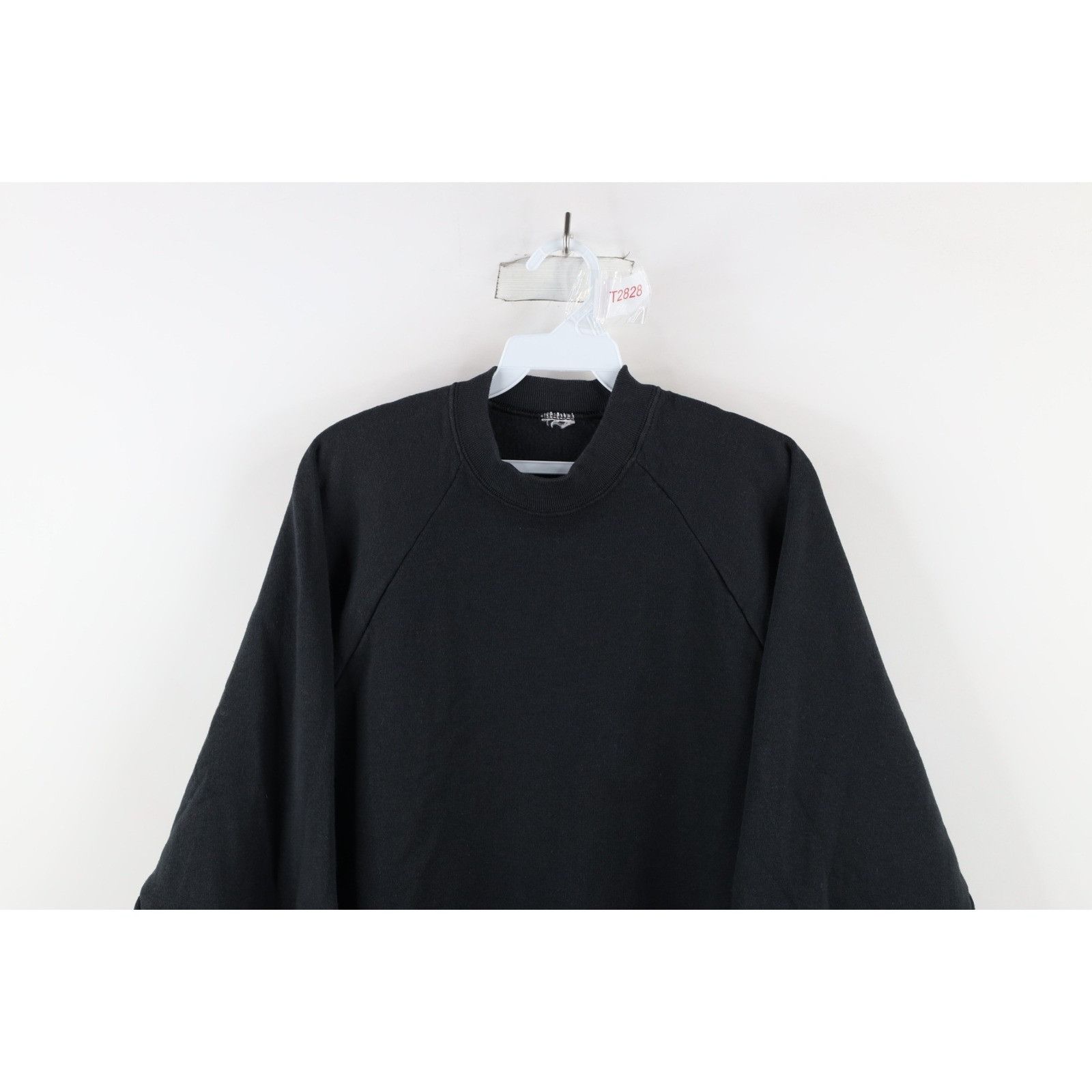 Vintage Vintage 90s Streetwear Faded Blank Crewneck Sweatshirt Size US L / EU 52-54 / 3 - 2 Thumbnail