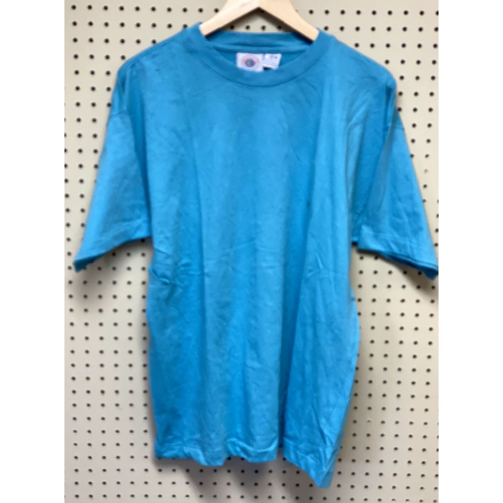 Vintage VINTAGE Cape Isle Knitters T-Shirt Mens M Blue Short Sleeve Cotton Crew Neck Single Stitch Blank *as is New Size US M / EU 48-50 / 2 - 2 Thumbnail