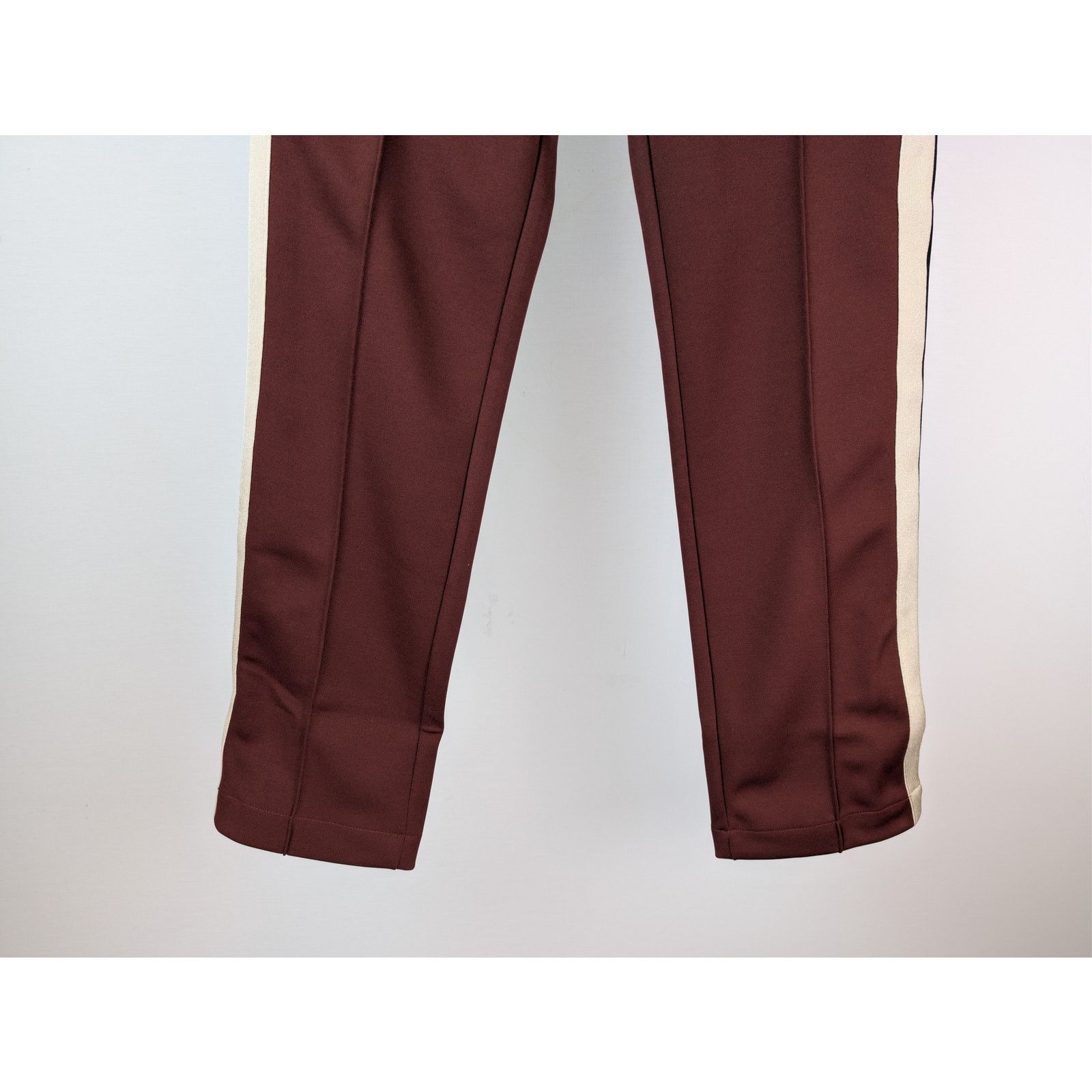 Palm Angels o1rshd1 Classic Logo Track Pants in Burgundy / Off White Size US 28 / EU 44 - 4 Thumbnail