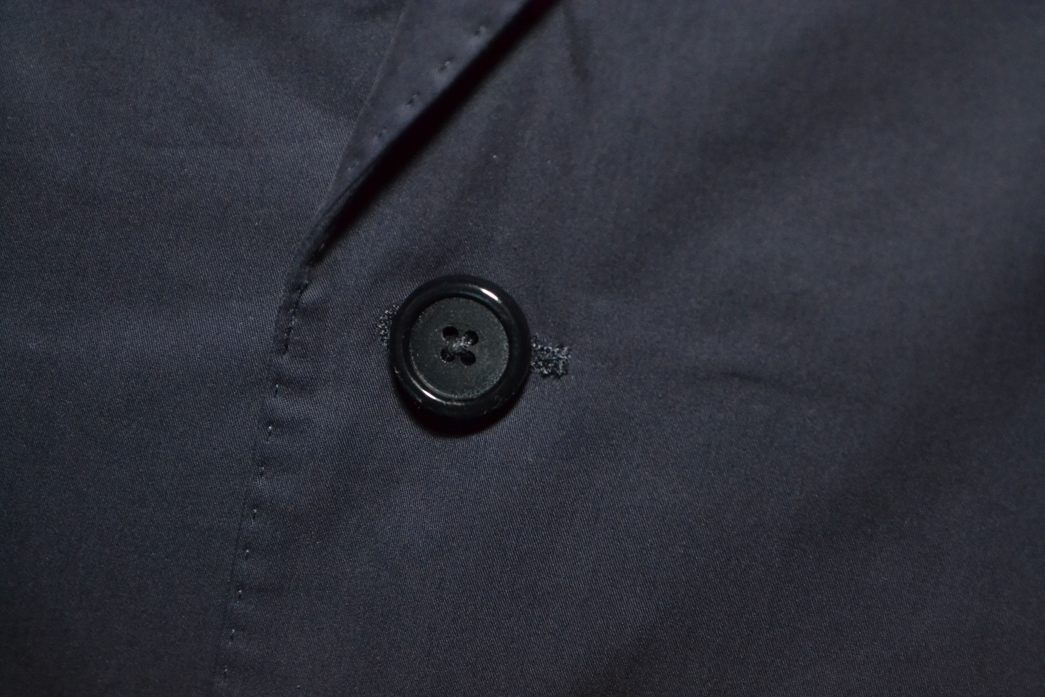 Z Zegna Z Zegna Modern Drop 8 Deco Blue Cotton Suit 44 R Size 44R - 3 Thumbnail