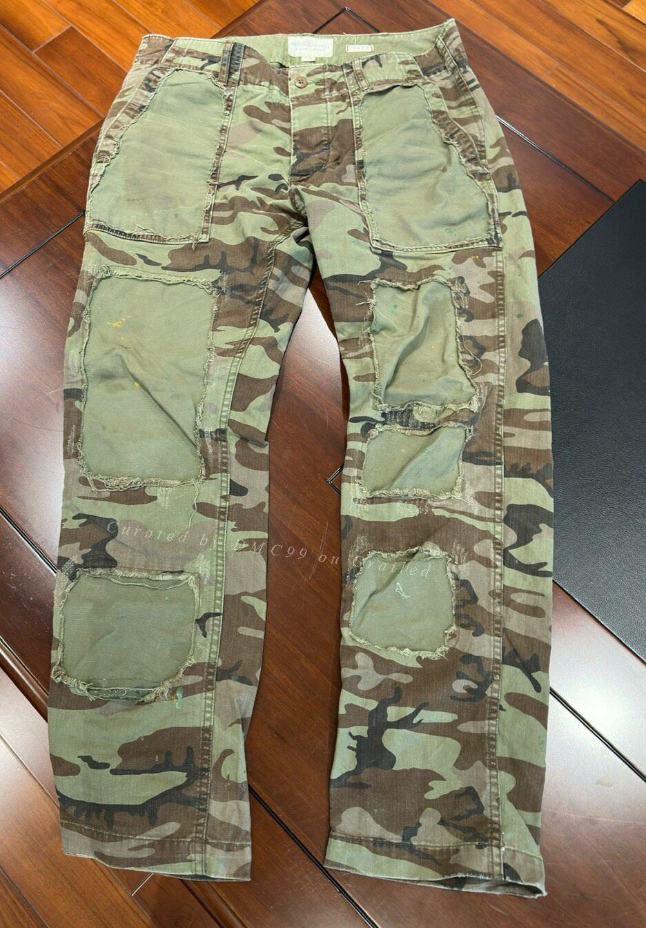 Denim & Supply Ralph Lauren Ralph Lauren Vintage Camo Patch Pants Size US 30 / EU 46 - 1 Thumbnail