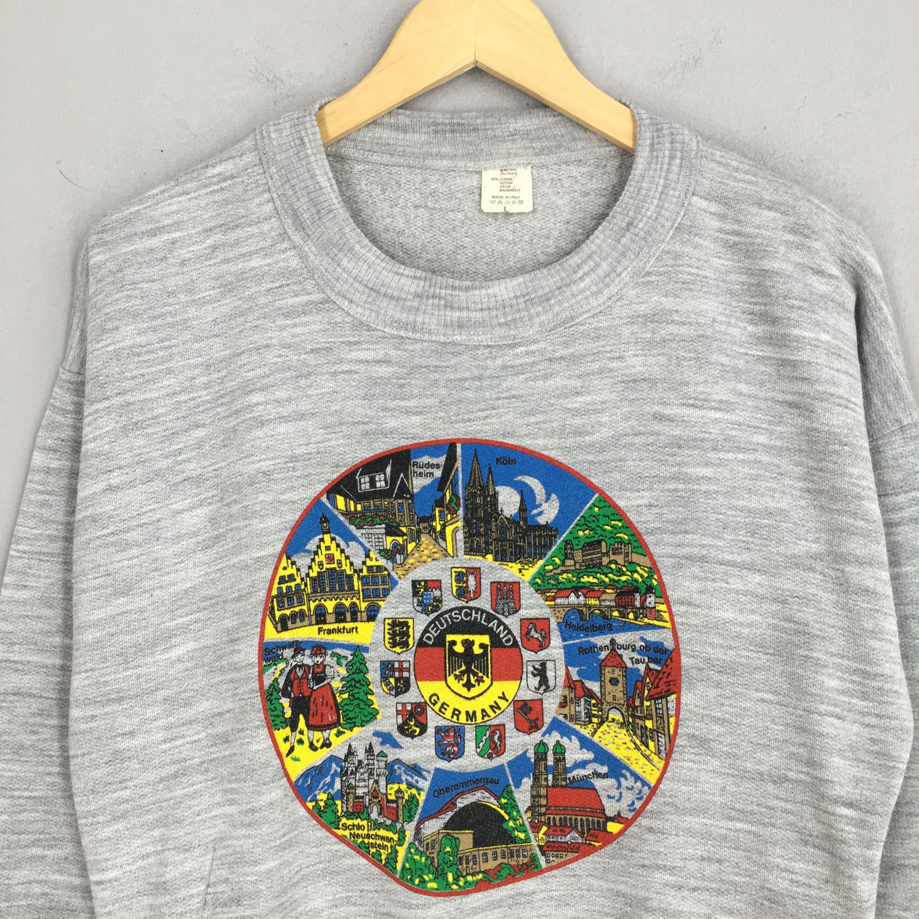 Other Vintage Germany City Deutschland Sweatshirt Large Size US L / EU 52-54 / 3 - 2 Thumbnail
