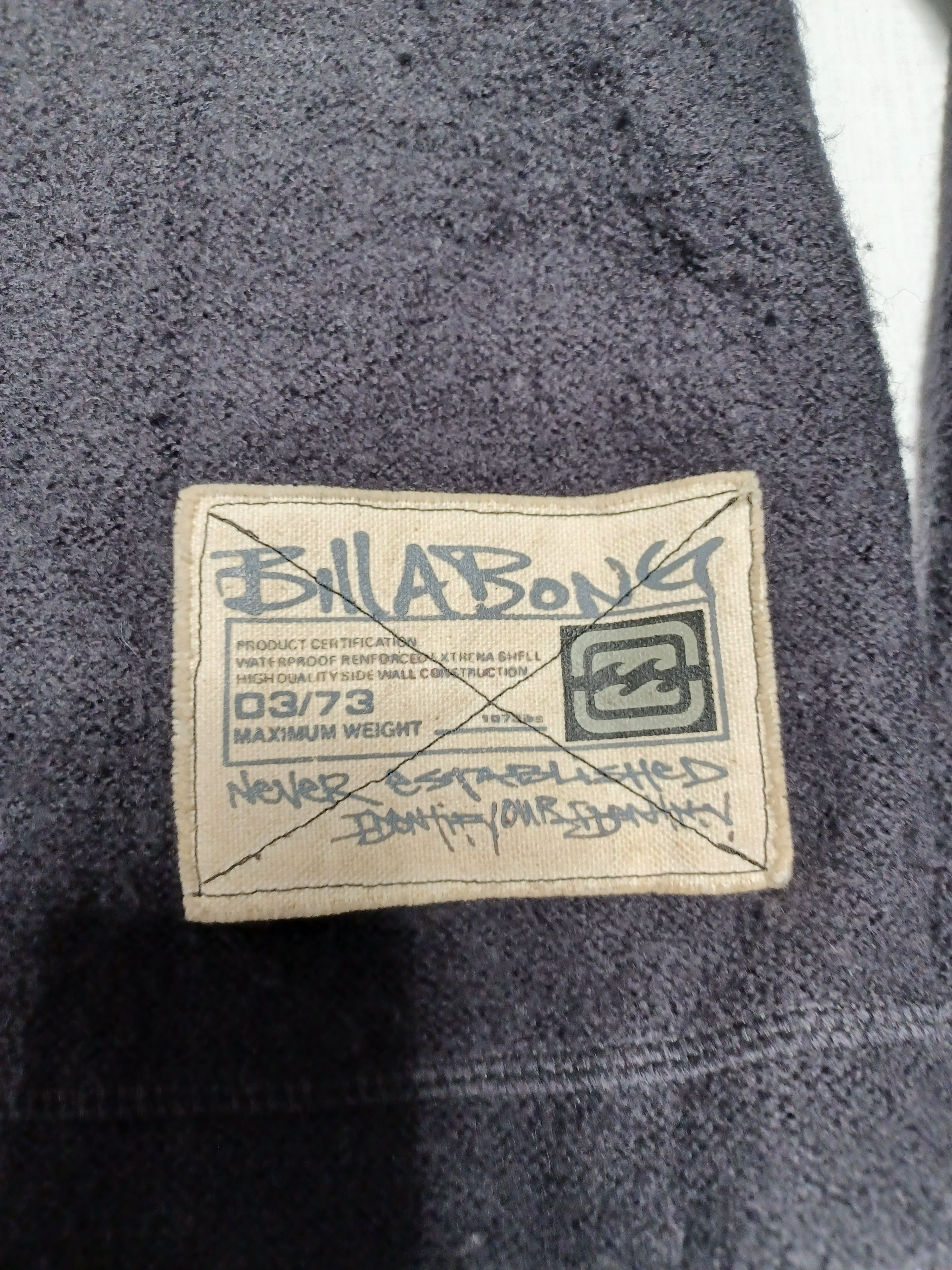 Billabong Billabong 100% wool big embroidered logo vintage zip sweater Size US L / EU 52-54 / 3 - 6 Thumbnail