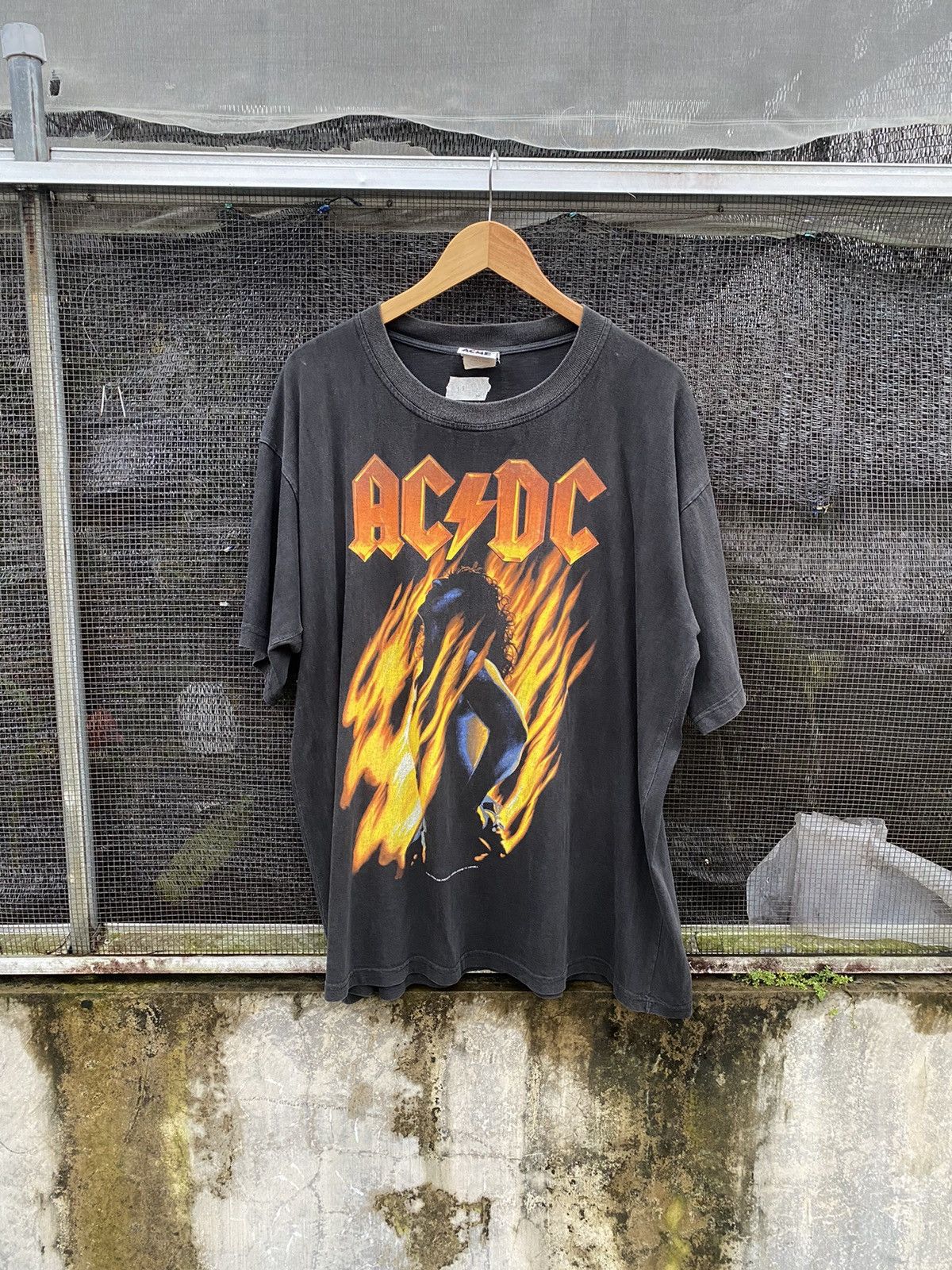 Band Tees × Vintage Acdc Size US XL / EU 56 / 4 - 1 Thumbnail