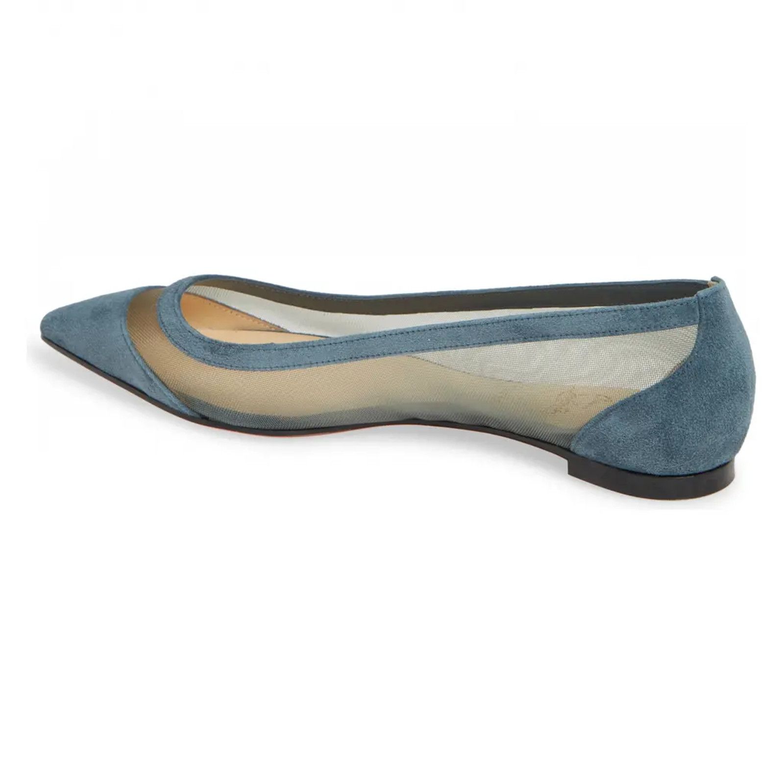 Christian Louboutin Christian Louboutin Galativi Blue Suede Mesh Pointed Size US 6.5 / IT 36.5 - 8 Thumbnail