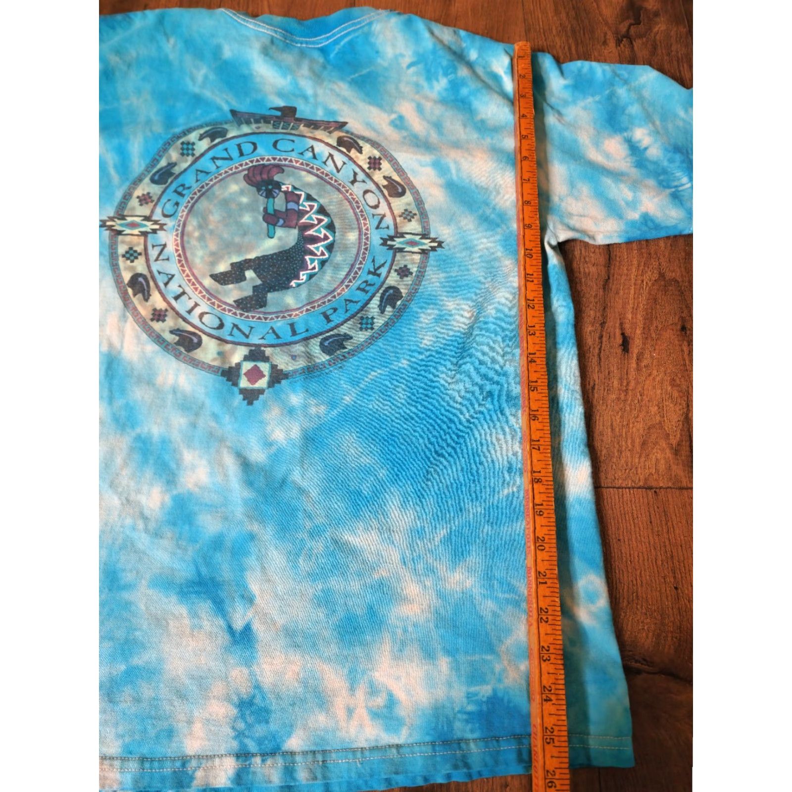Vintage VINTAGE Fred Harvey Trading Company Grand Canyon National Park T Shirt Mens L Blue 90s Double-Sided Crew Neck Cotton Short Sleeve Size US L / EU 52-54 / 3 - 6 Thumbnail