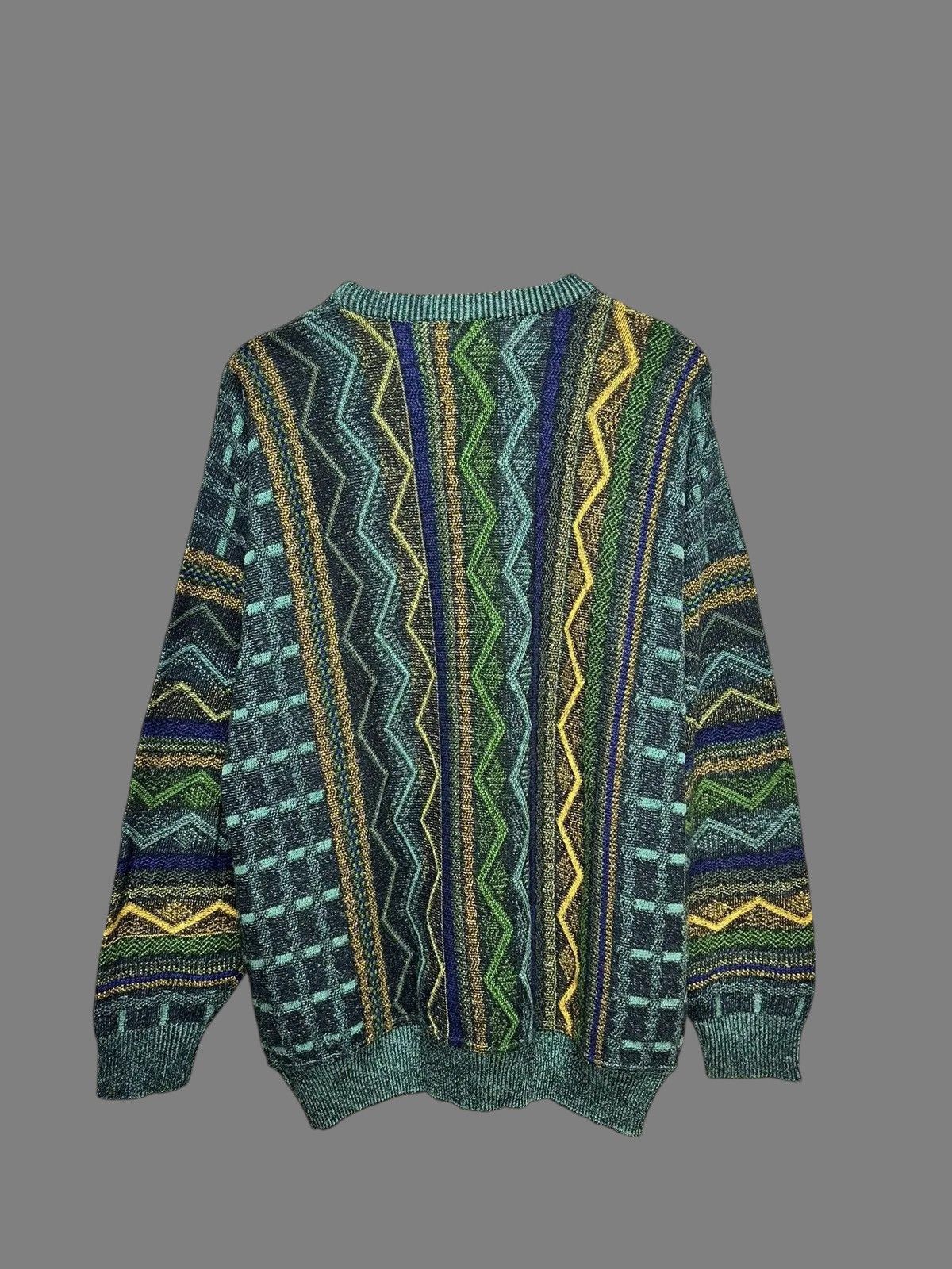 Carlo Colucci Vintage Multicolour Carlo Colucci Knit Sweater Coogi Canada Size US L / EU 52-54 / 3 - 10 Thumbnail