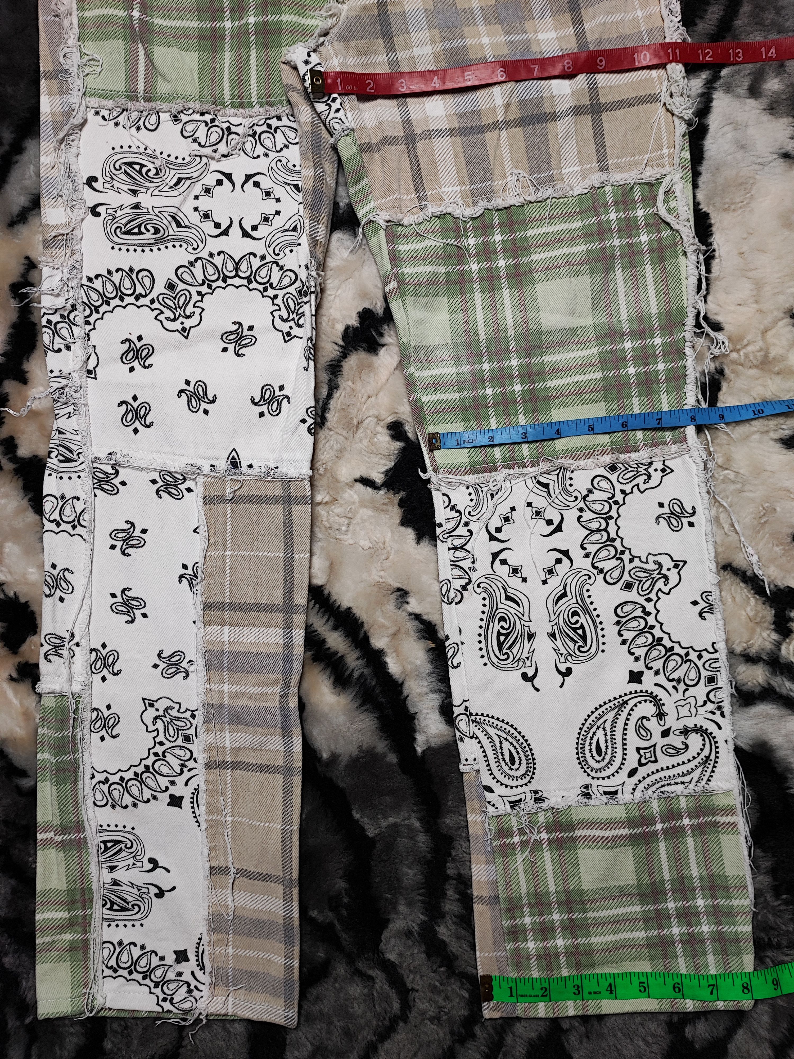 Jaded London Jaded London Patch Work Paisley Jeans Size US 29 - 5 Thumbnail