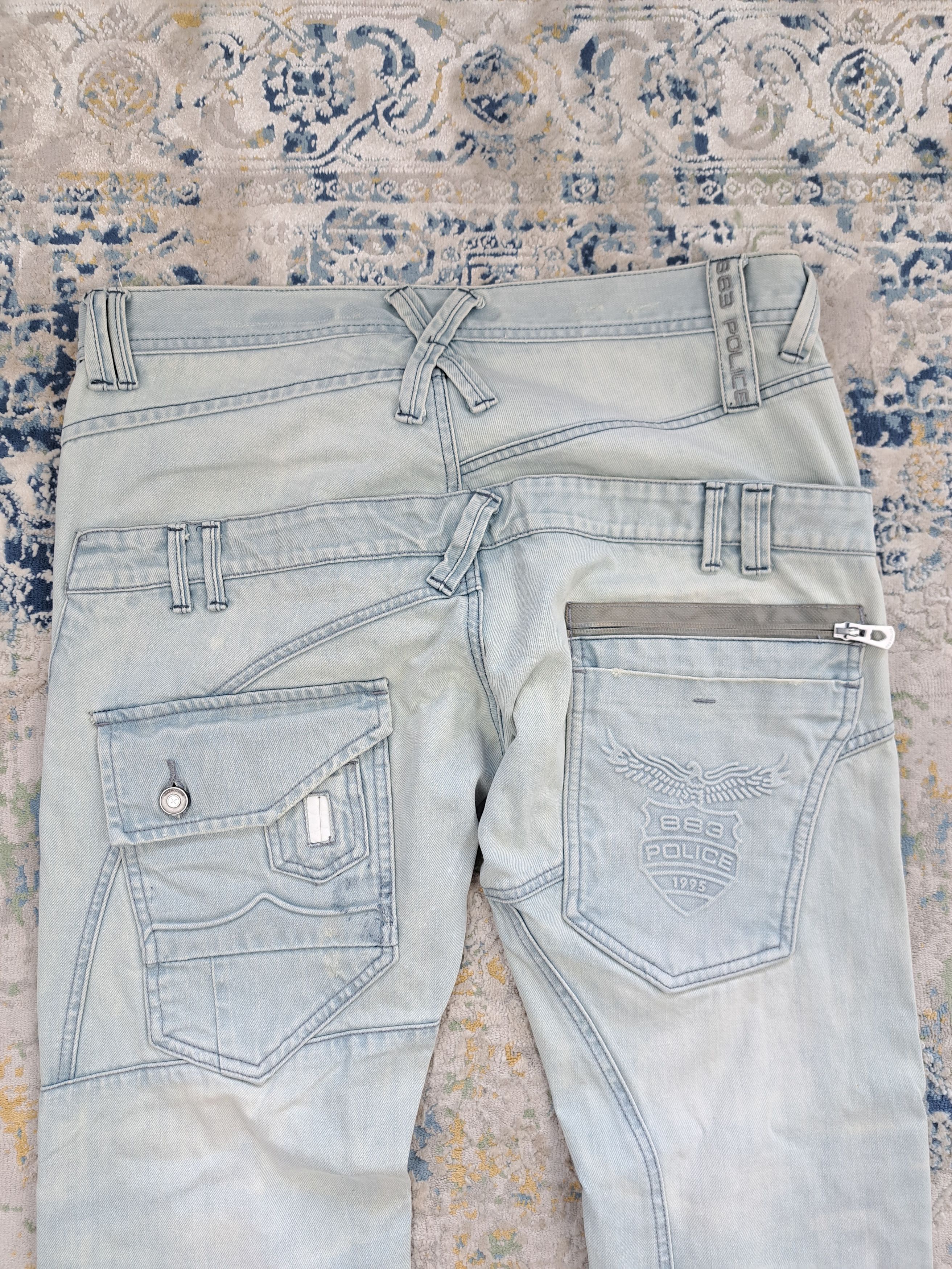 Japanese Brand 883 Police Japrag Vibe y2k Drip Bondage Denim Swag Drain Size US 32 / EU 48 - 8 Thumbnail