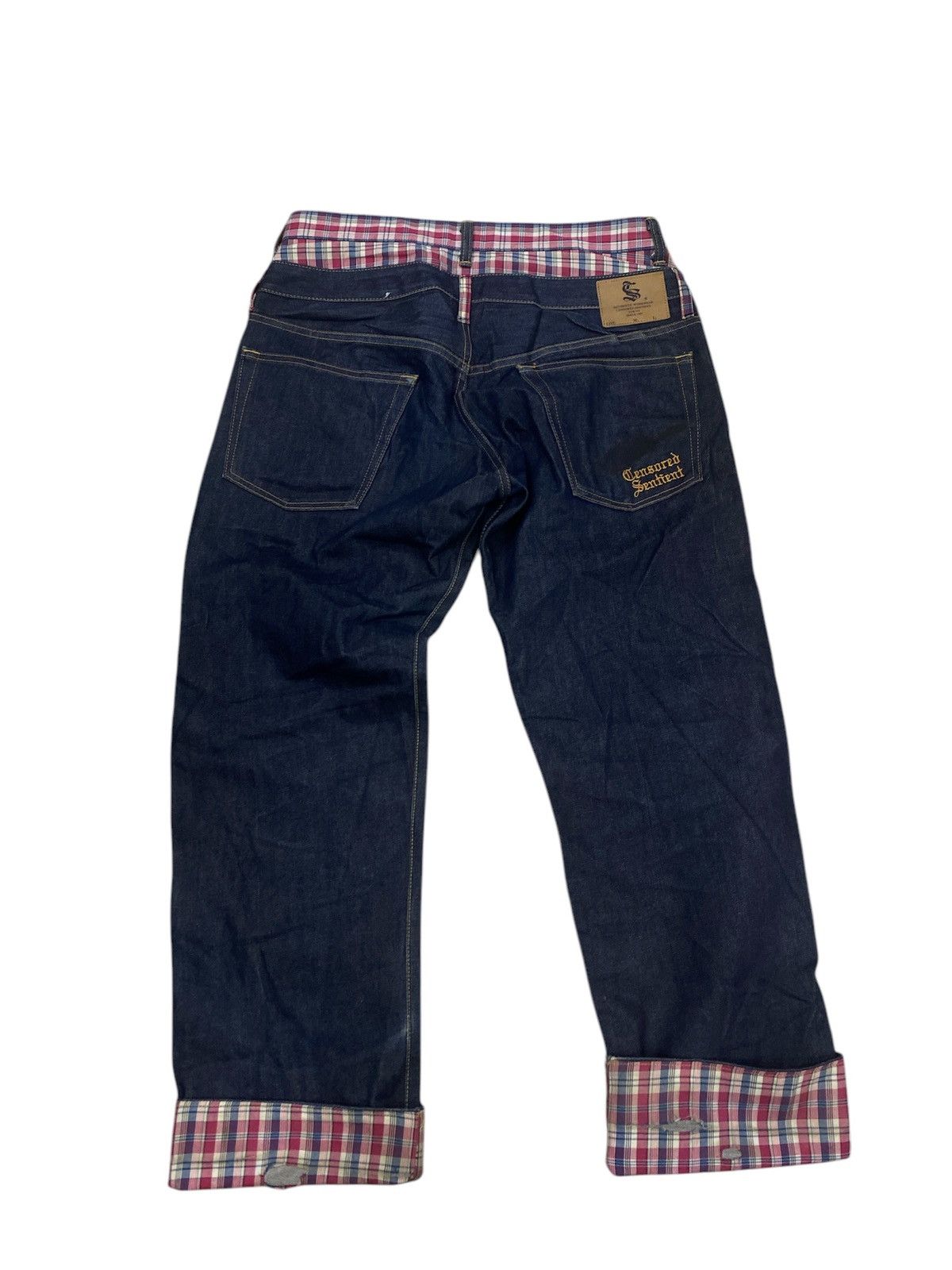 Japanese Brand Japanese Censored Sentient Jeans Size US 34 / EU 50 - 2 Thumbnail
