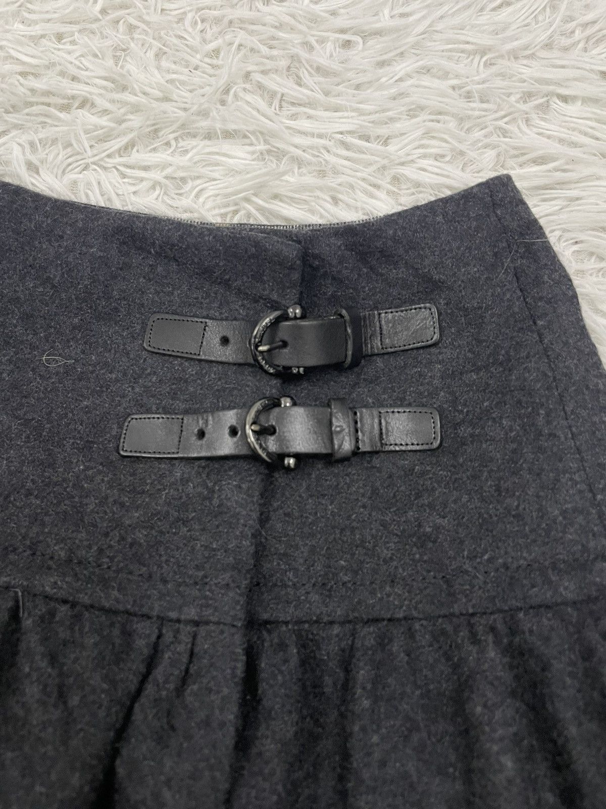 Burberry Burberry London Blue Label Wool Skirt Size 26" / US 2 / IT 38 - 3 Thumbnail