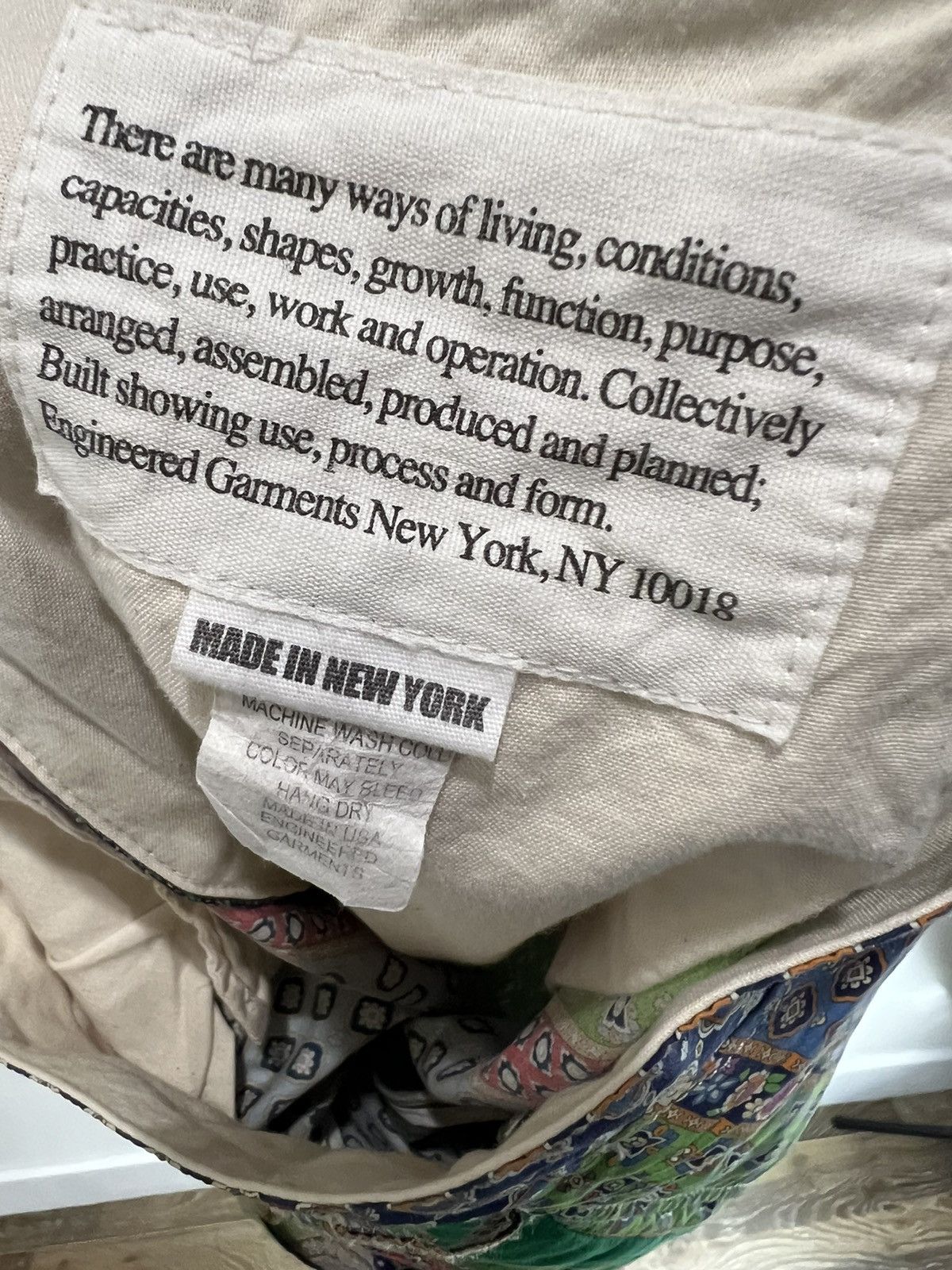 Engineered Garments Engineered garments pattern pants Size US 30 / EU 46 - 4 Thumbnail