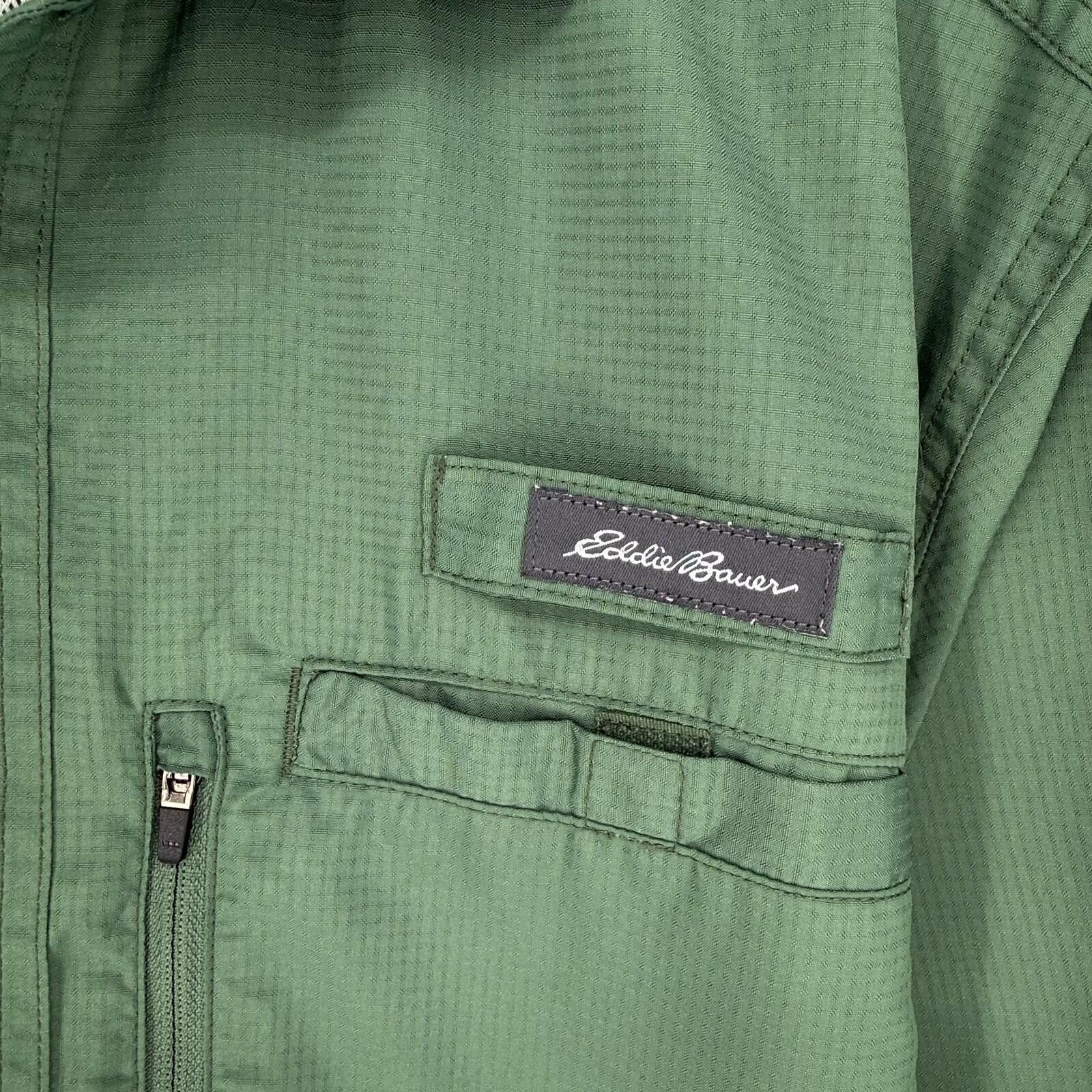 Eddie Bauer Eddie Bauer Shirt Green Lightweight Tech Woven Summer Mens M Size US M / EU 48-50 / 2 - 5 Thumbnail