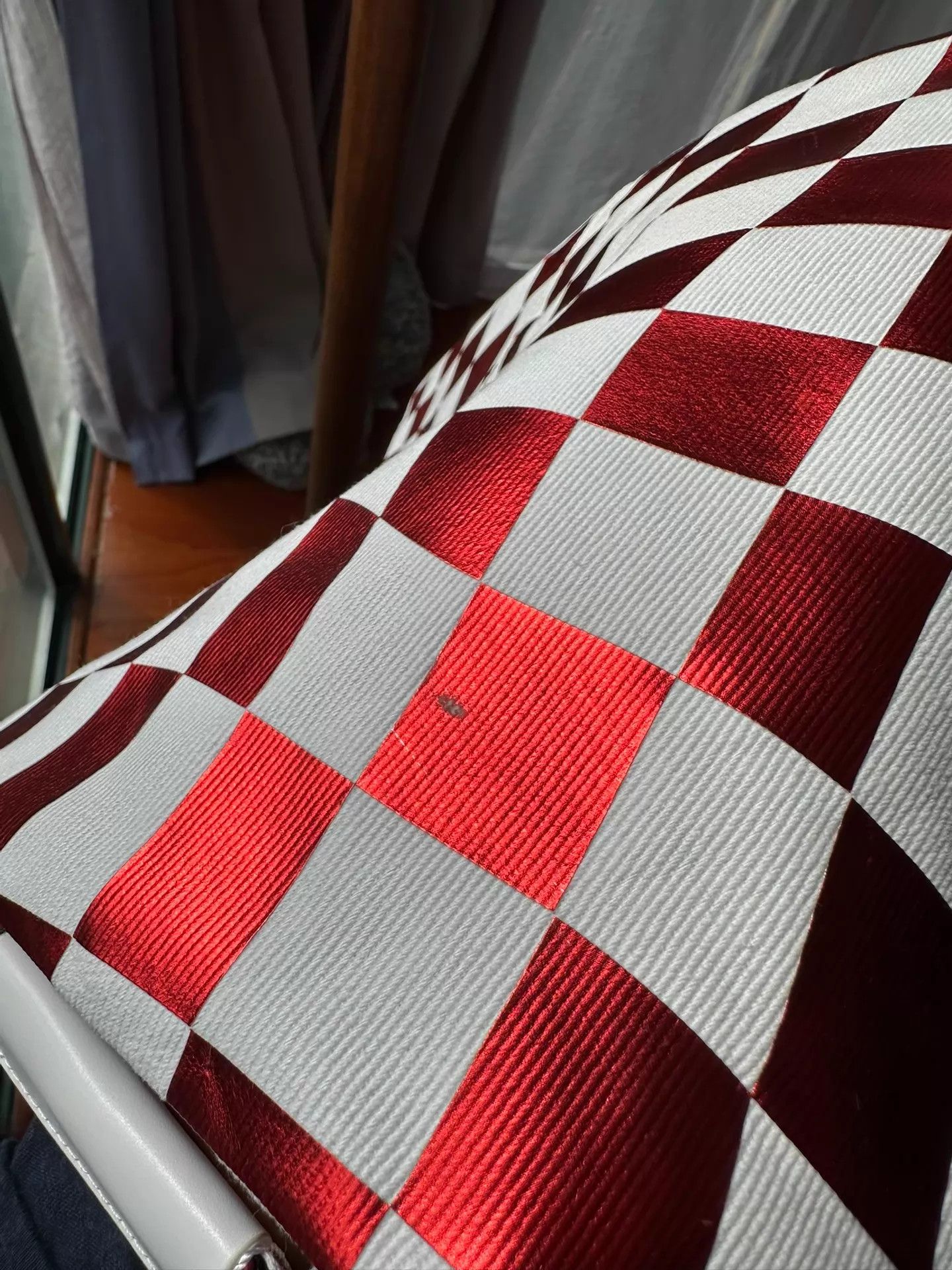 MM6 MM6 Maison Margiela Classic Red White Check Foldable Bag Size ONE SIZE - 8 Thumbnail