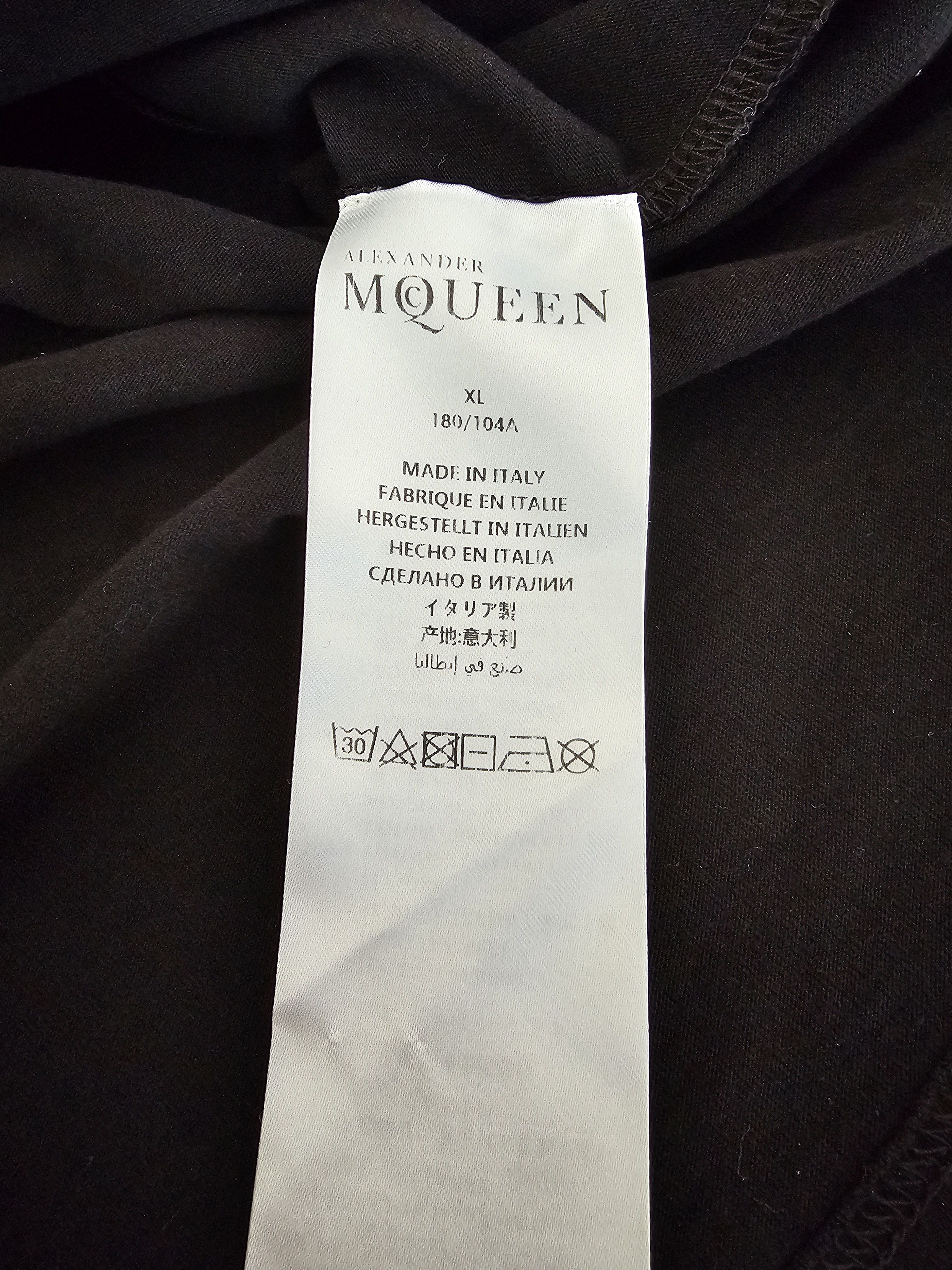 Alexander McQueen Alexander McQueen Men's Skull Rose T-shirts Size XL Size US XL / EU 56 / 4 - 5 Thumbnail