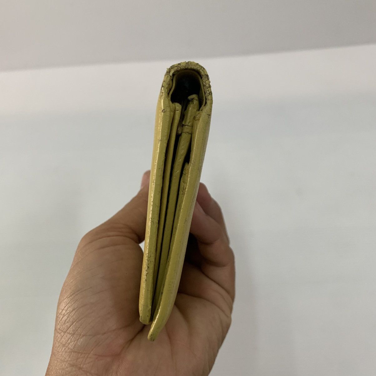 Chanel Chanel Leather Yellow Long Wallet Size ONE SIZE - 7 Thumbnail