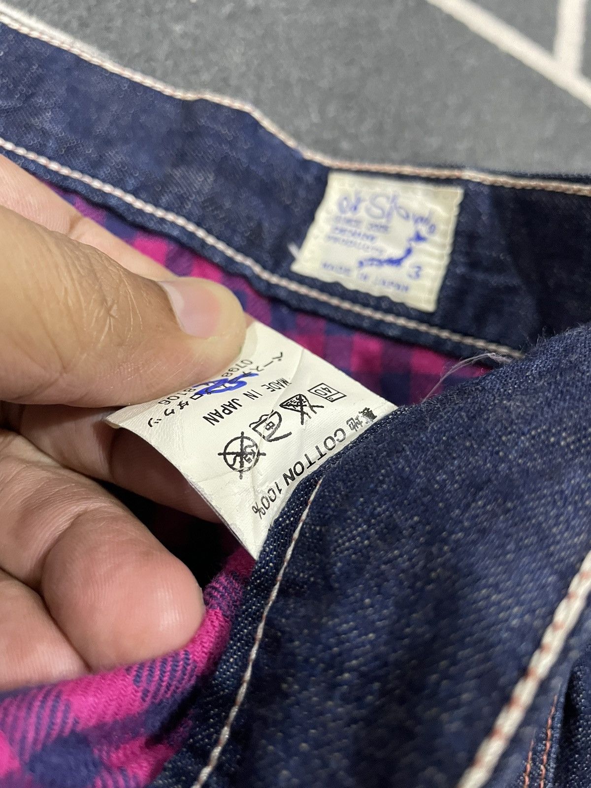 Japanese Brand Orslow Carpenter Blanket Lining Pants Size US 34 / EU 50 - 25 Thumbnail