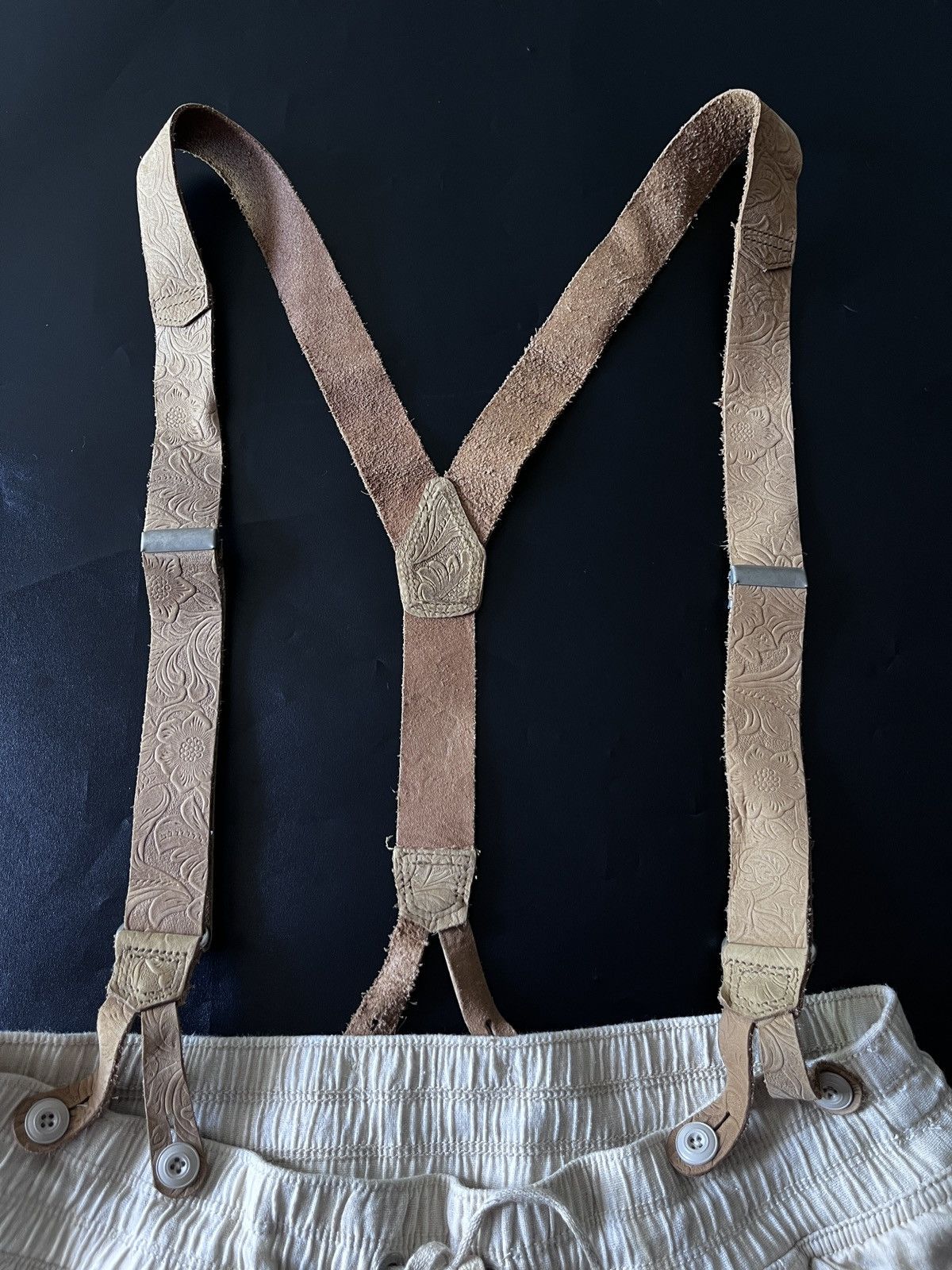 Le Grande Bleu (L.G.B.) ARCHIVE G.O.A 1990s BONDAGE Suspender Size US 30 / EU 46 - 8 Thumbnail