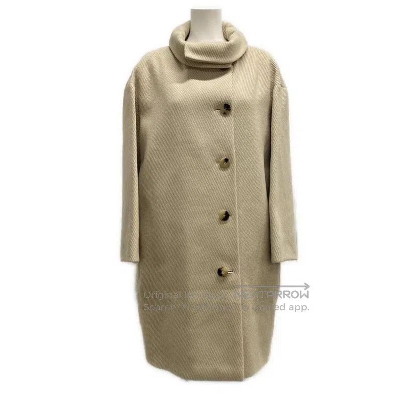 Hermes Hermes Beige Wool Coat Size 34. Size US XXS / EU 40 - 1 Thumbnail