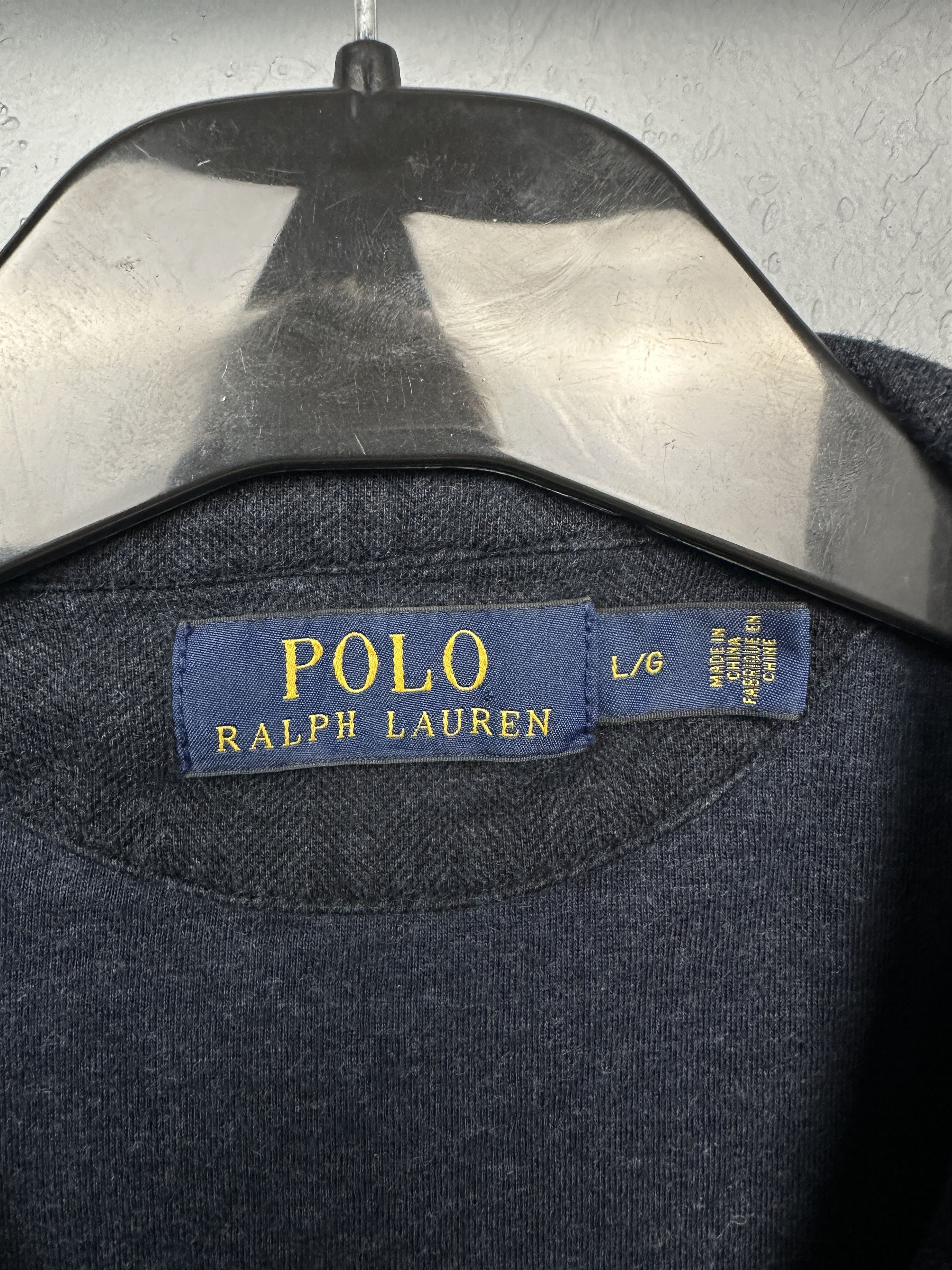 Polo Ralph Lauren Polo Ralph Lauren Mens Full Zip Sweatshirt Hoodie Size US L / EU 52-54 / 3 - 3 Thumbnail