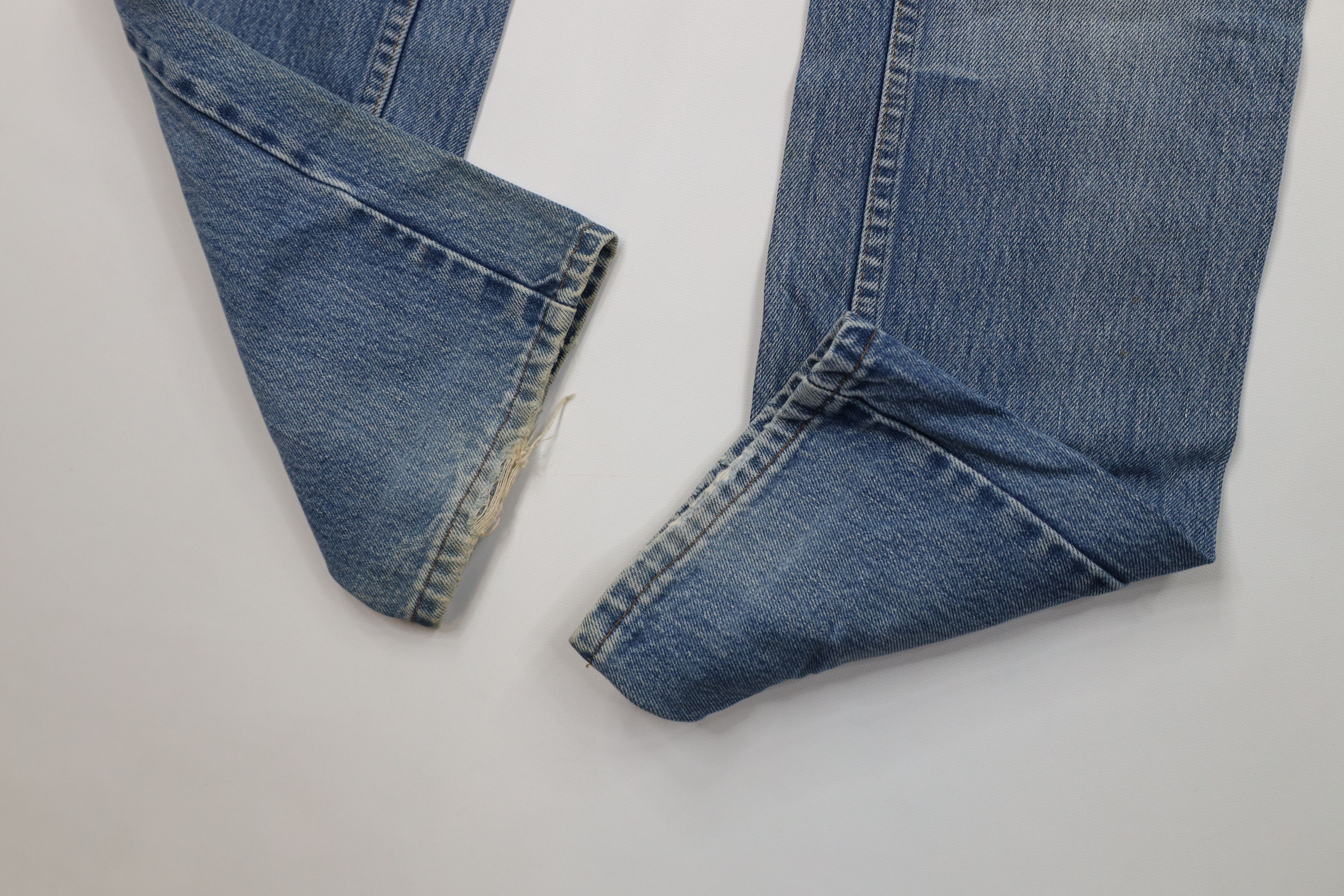 Vintage Vintage 70s Streetwear Straight Leg Denim Jeans Blue USA Size US 30 / EU 46 - 6 Thumbnail