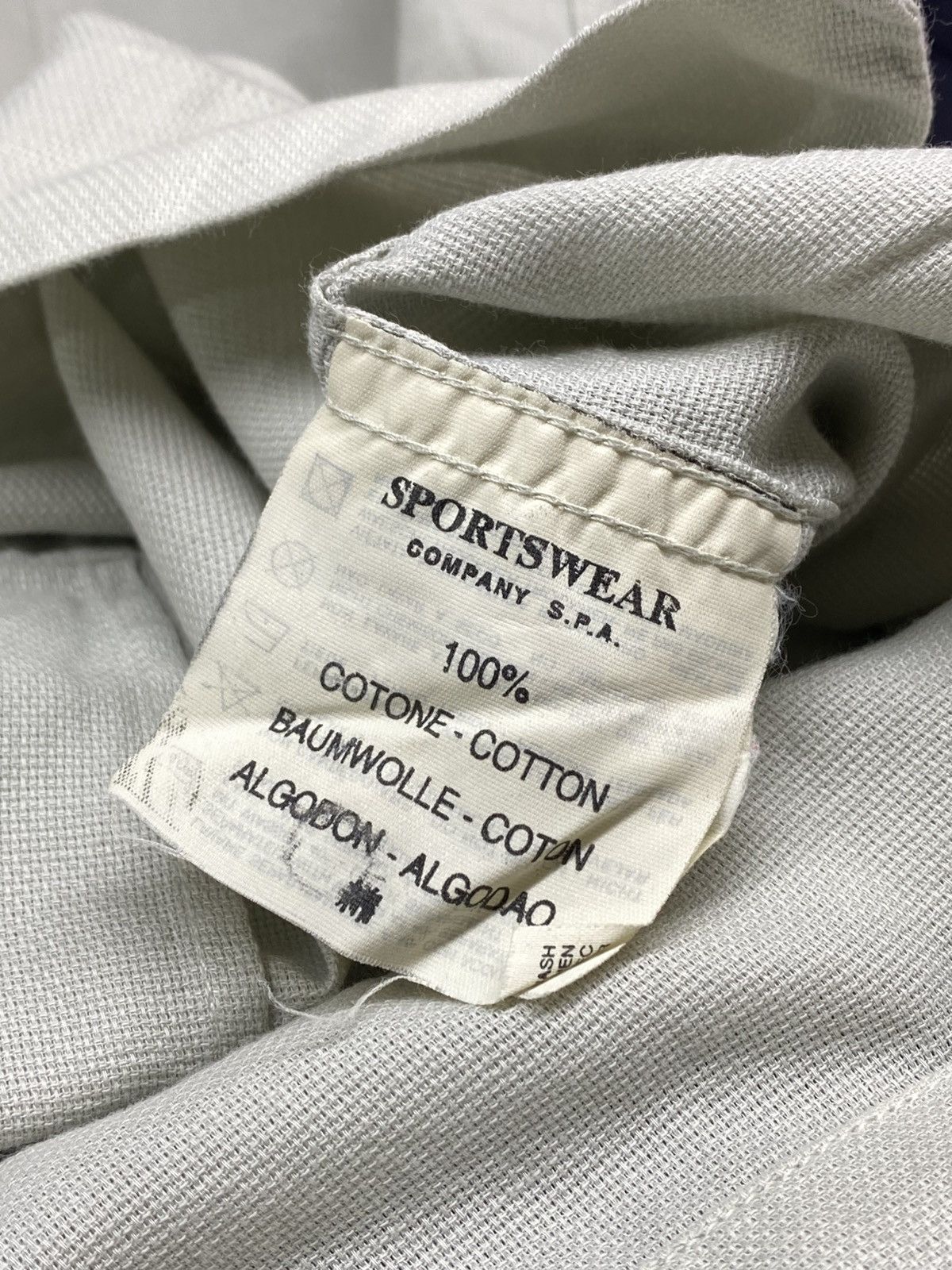 Stone Island Stone Island S/S 2000 Cotton Short Sleeve Shirt Size US L / EU 52-54 / 3 - 15 Thumbnail