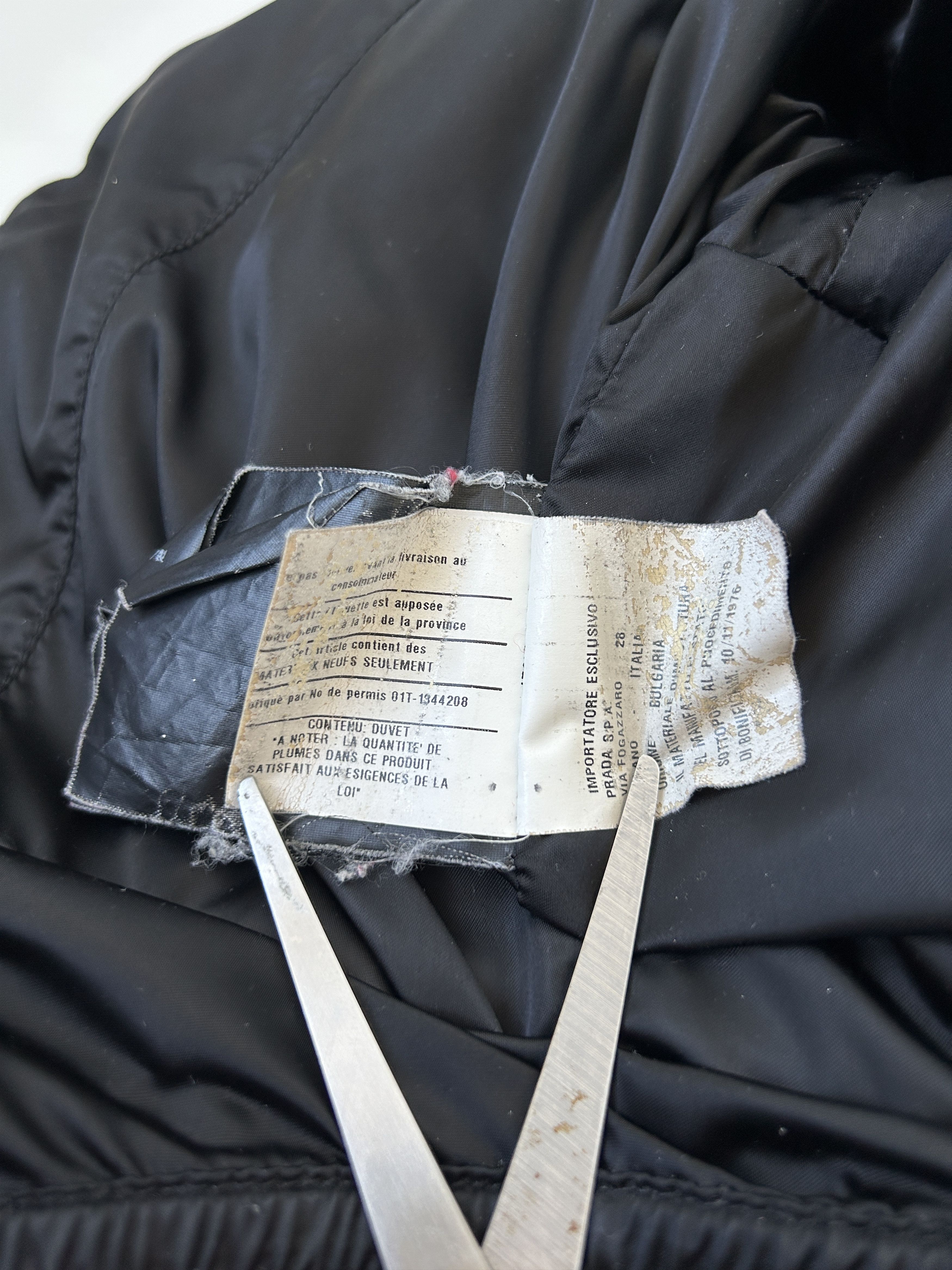 Prada AW2010 Prada sport triangle logo puffer jacket Size S / US 4 / IT 40 - 20 Thumbnail