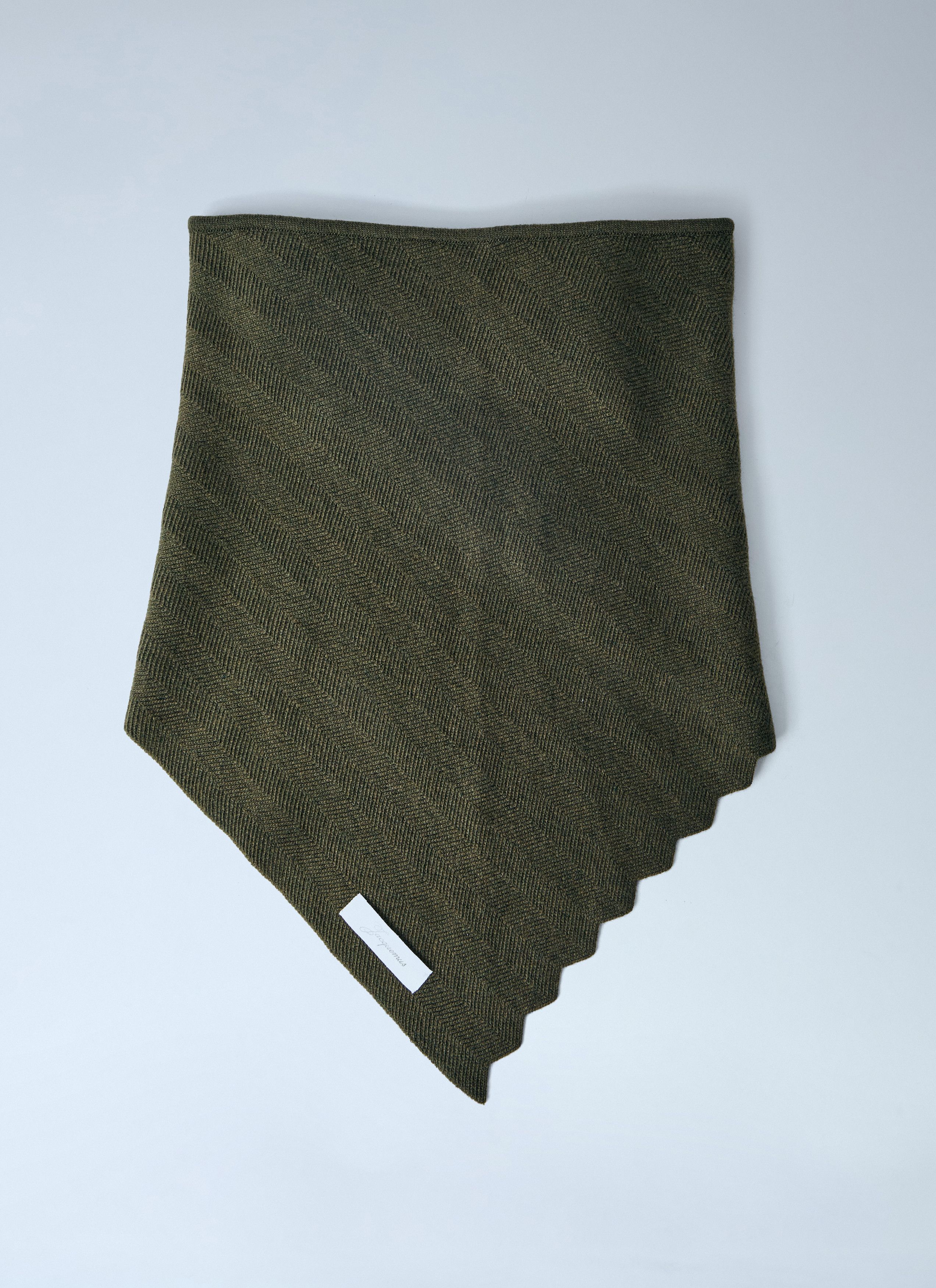 Jacquemus Le Chale Chevron Scarf Size ONE SIZE - 1 Thumbnail