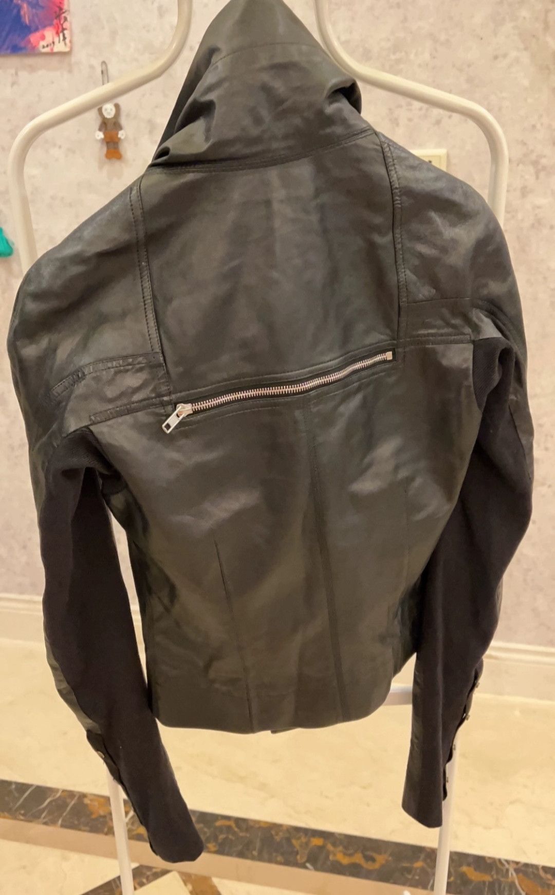 Rick Owens Rick Owens leather coat 2-2505 Size M / US 6-8 / IT 42-44 - 1 Thumbnail