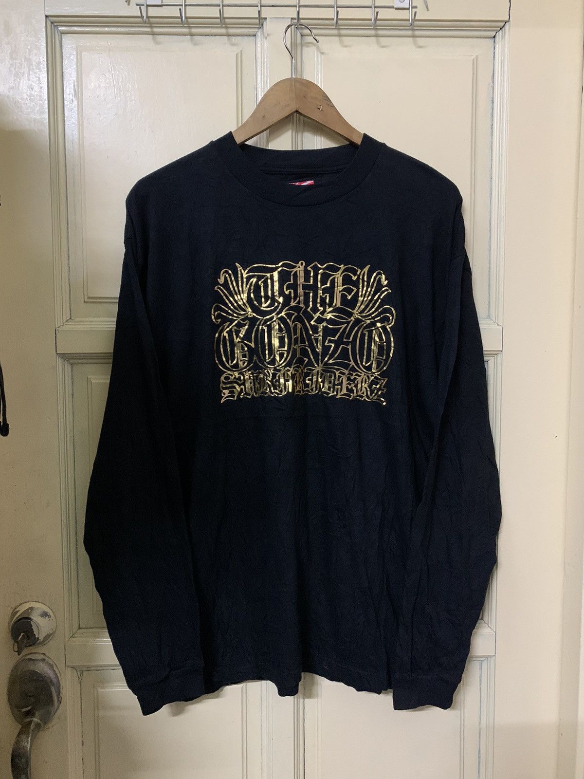 Japanese Brand Vtg Japanese Thegonzosurf Japan Shirt Size US L / EU 52-54 / 3 - 3 Thumbnail