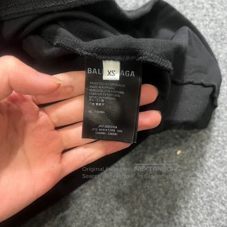 Balenciaga Balenciaga Ripped running short sleeve, size XS Size US XS / EU 42 / 0 - 3 Thumbnail