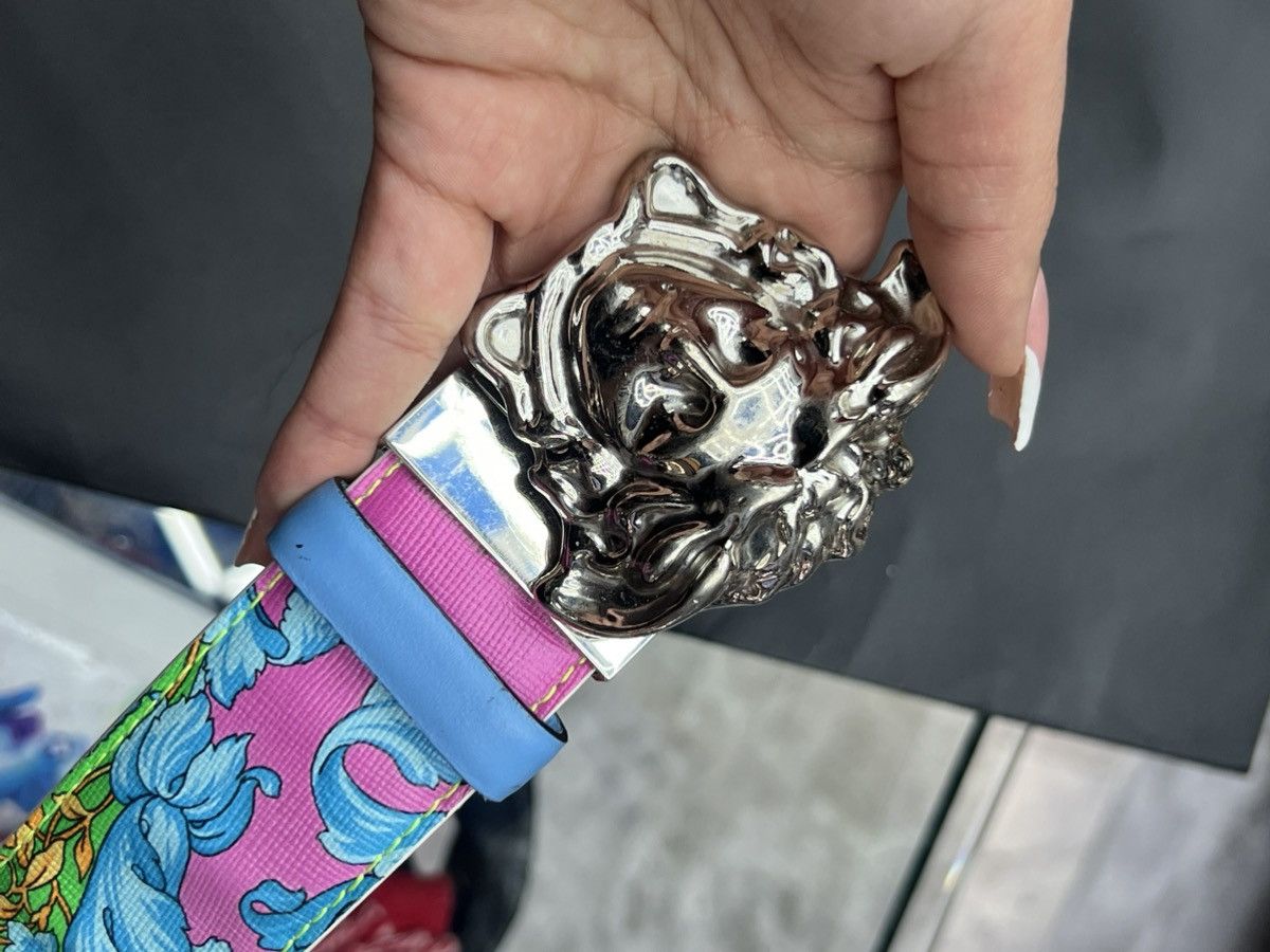 Versace Versace Multicolor Medusa Belt Size 38 - 5 Thumbnail