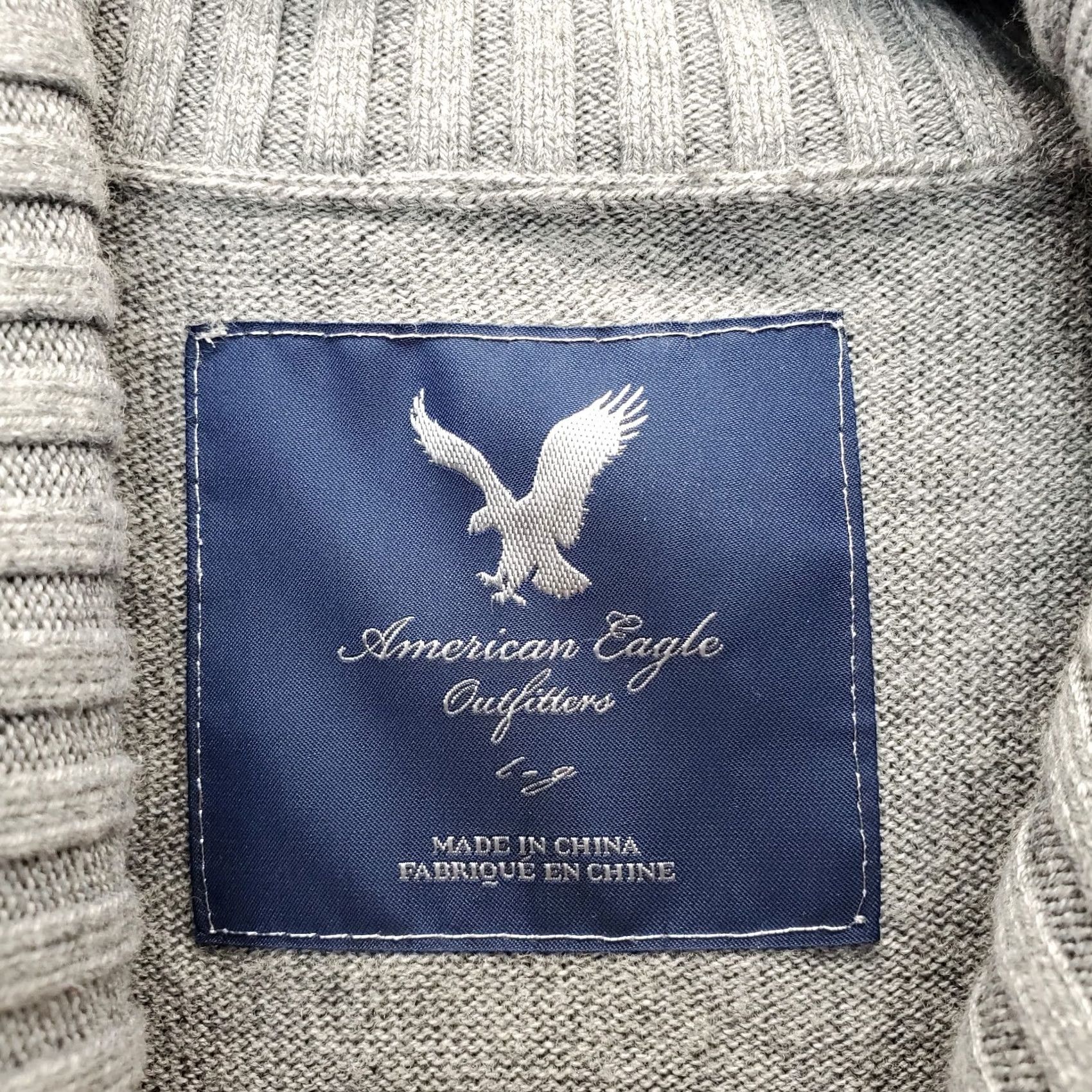 American Eagle Outfitters American Eagle Outfitters Sweater Womens Large Multi Split Cowl Neck Pullover Size L / US 10 / IT 46 - 6 Thumbnail