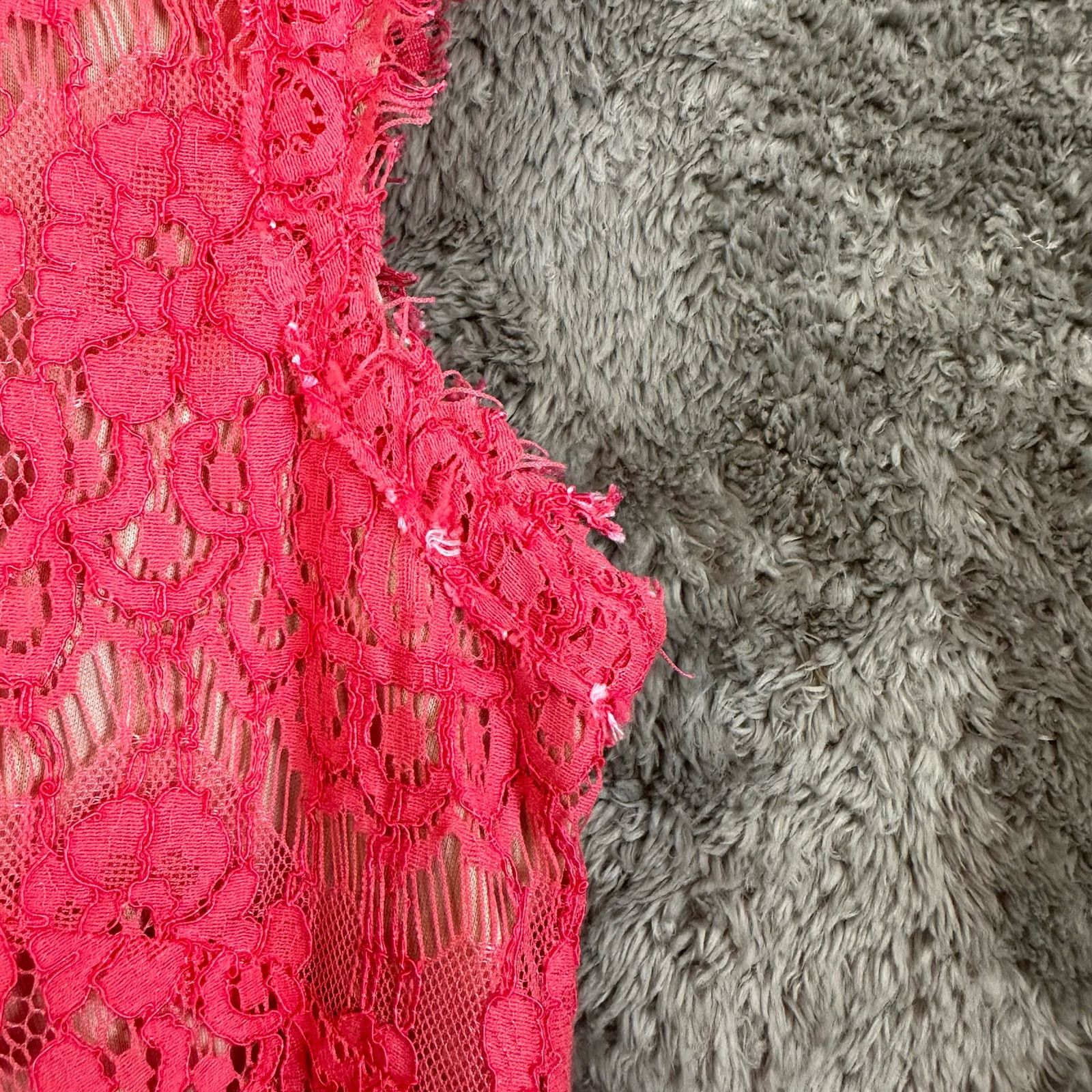Other Betsy Adam Lace Formal Maxi Mermaid Gown Dress 4 S Pink Size S / US 4 / IT 40 - 8 Thumbnail
