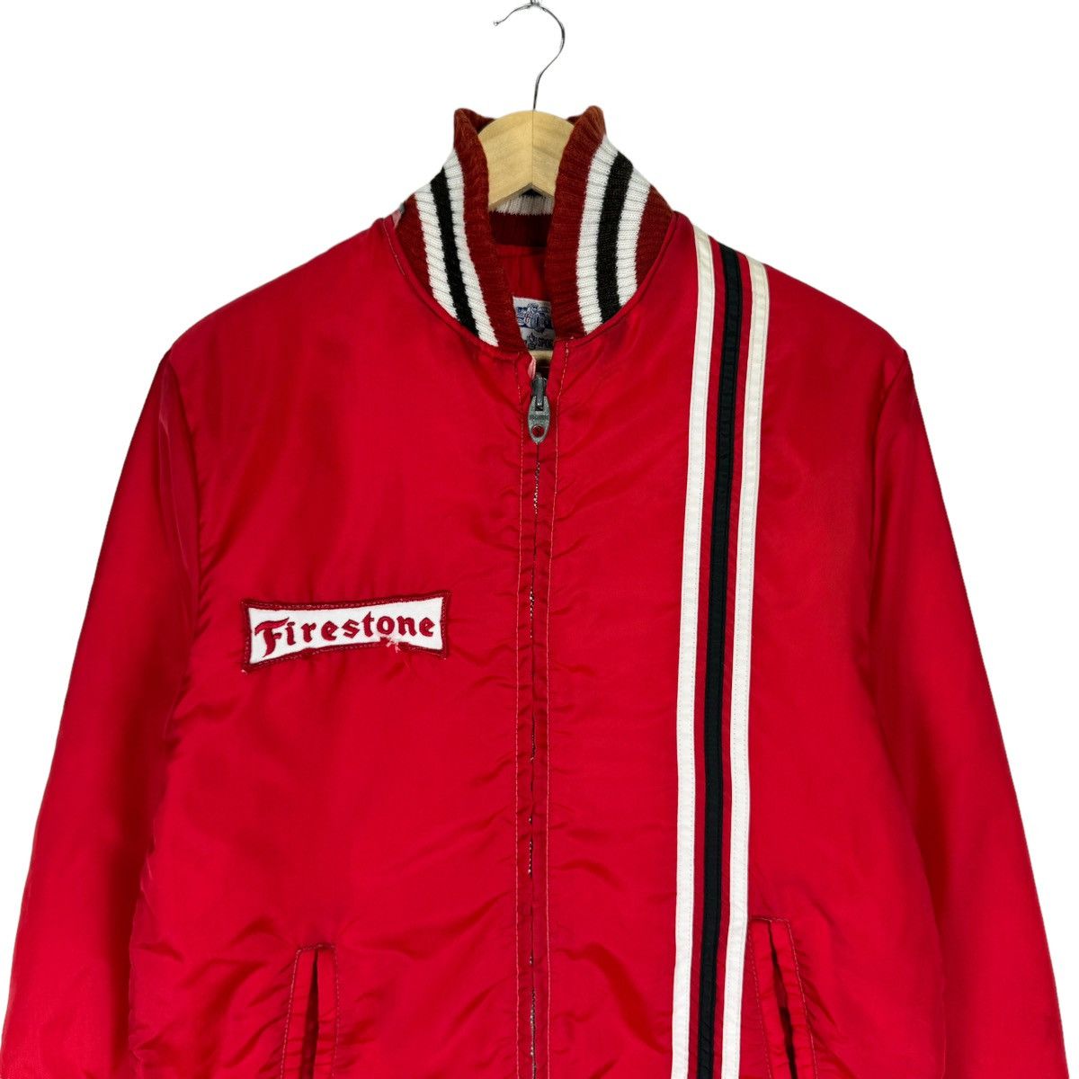 Vintage ☀️70s FIRESTONES AVON RACING INDY LIGHT JACKET Size US S / EU 44-46 / 1 - 2 Thumbnail