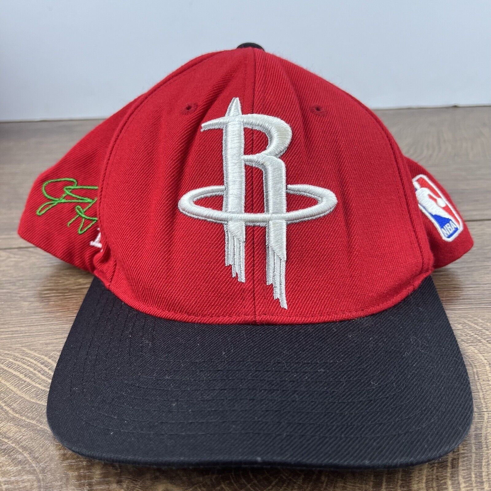 Mitchell & Ness Houston Rockets Snapback Hat Red Mitchell & Ness Adjustable Size ONE SIZE - 3 Thumbnail
