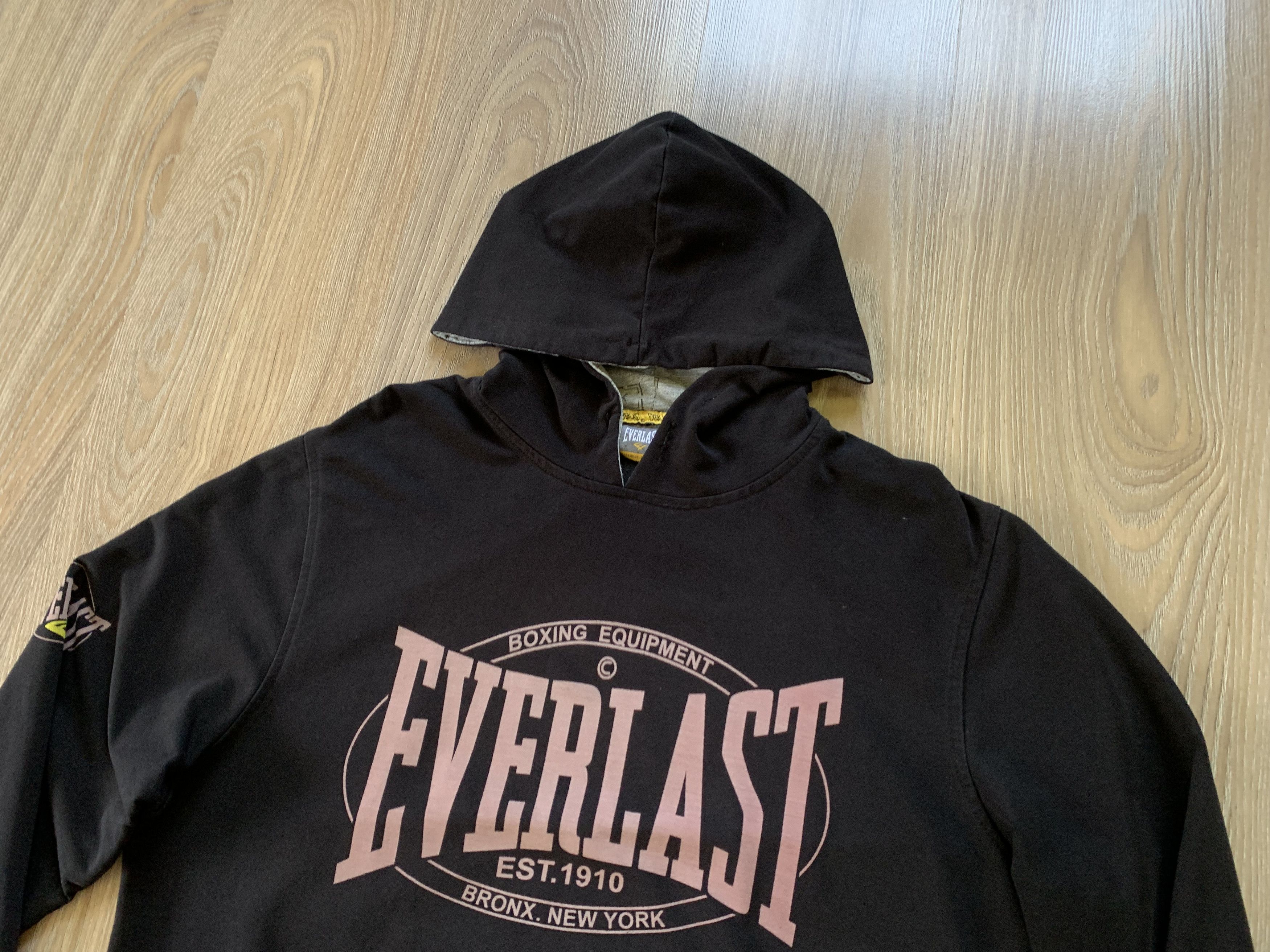 Everlast Everlast Black Cotton Printed T Shirt Size US XXL / EU 58 / 5 - 4 Thumbnail