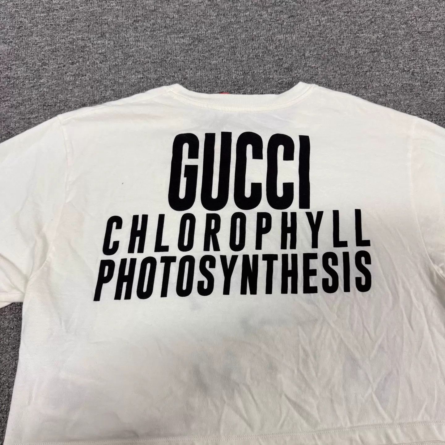 Gucci Gucci flocked logo short sleeve top S 99 new Size S / US 4 / IT 40 - 6 Thumbnail