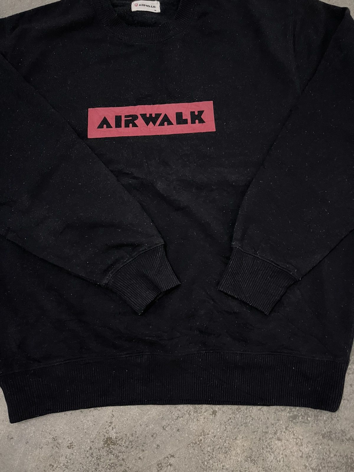 Airwalk Vintage Airwalk Spellout Crewneck Pullover Size US XL / EU 56 / 4 - 3 Thumbnail