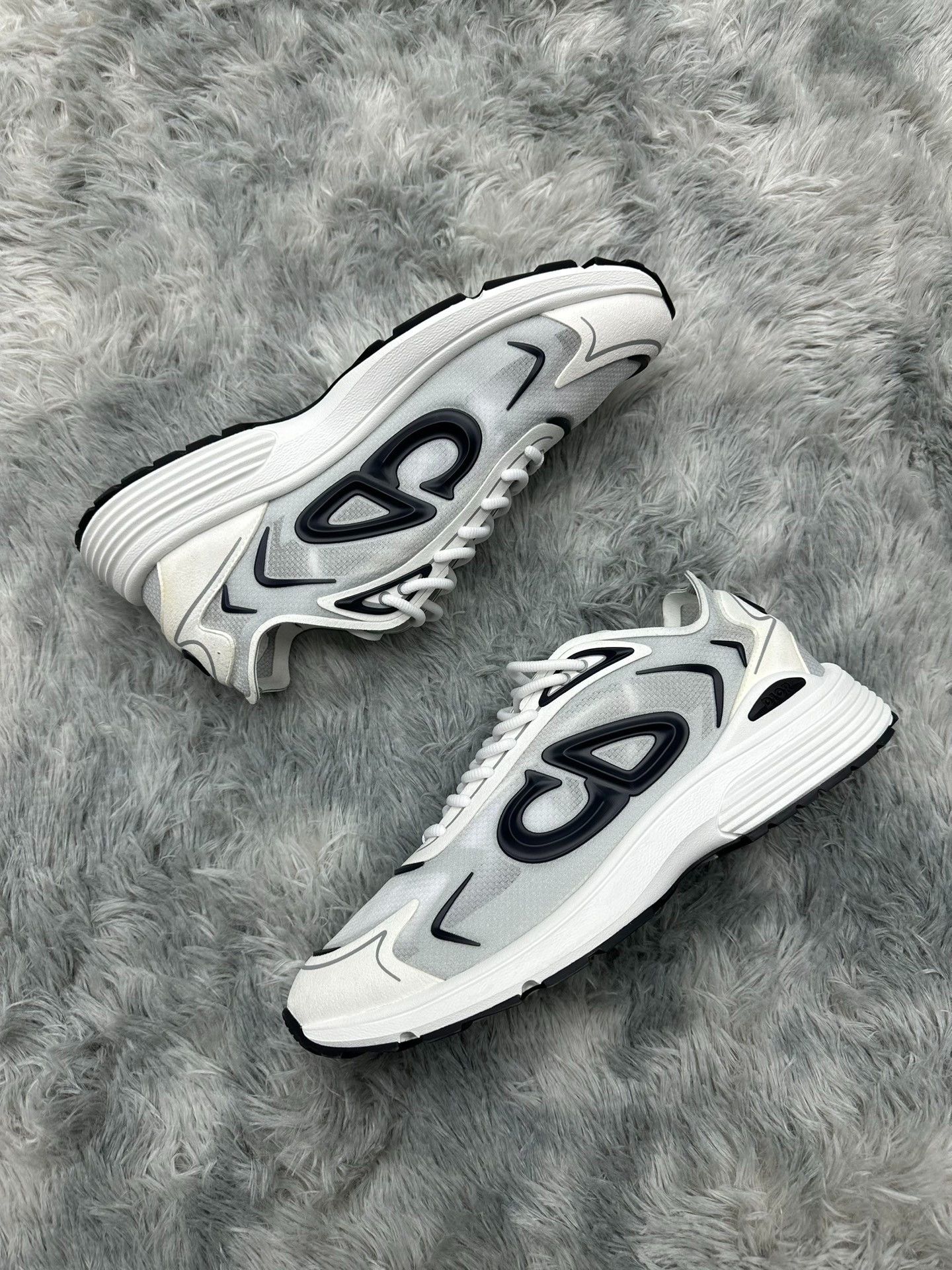 Dior Dior B30 Gray White Size 45 Size US 12 / EU 45 - 2 Thumbnail