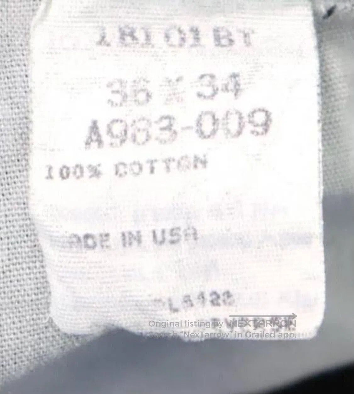 Porter Classic Vintage Brittania Black Jeans from the 90s. Size US 28 / EU 44 - 5 Thumbnail