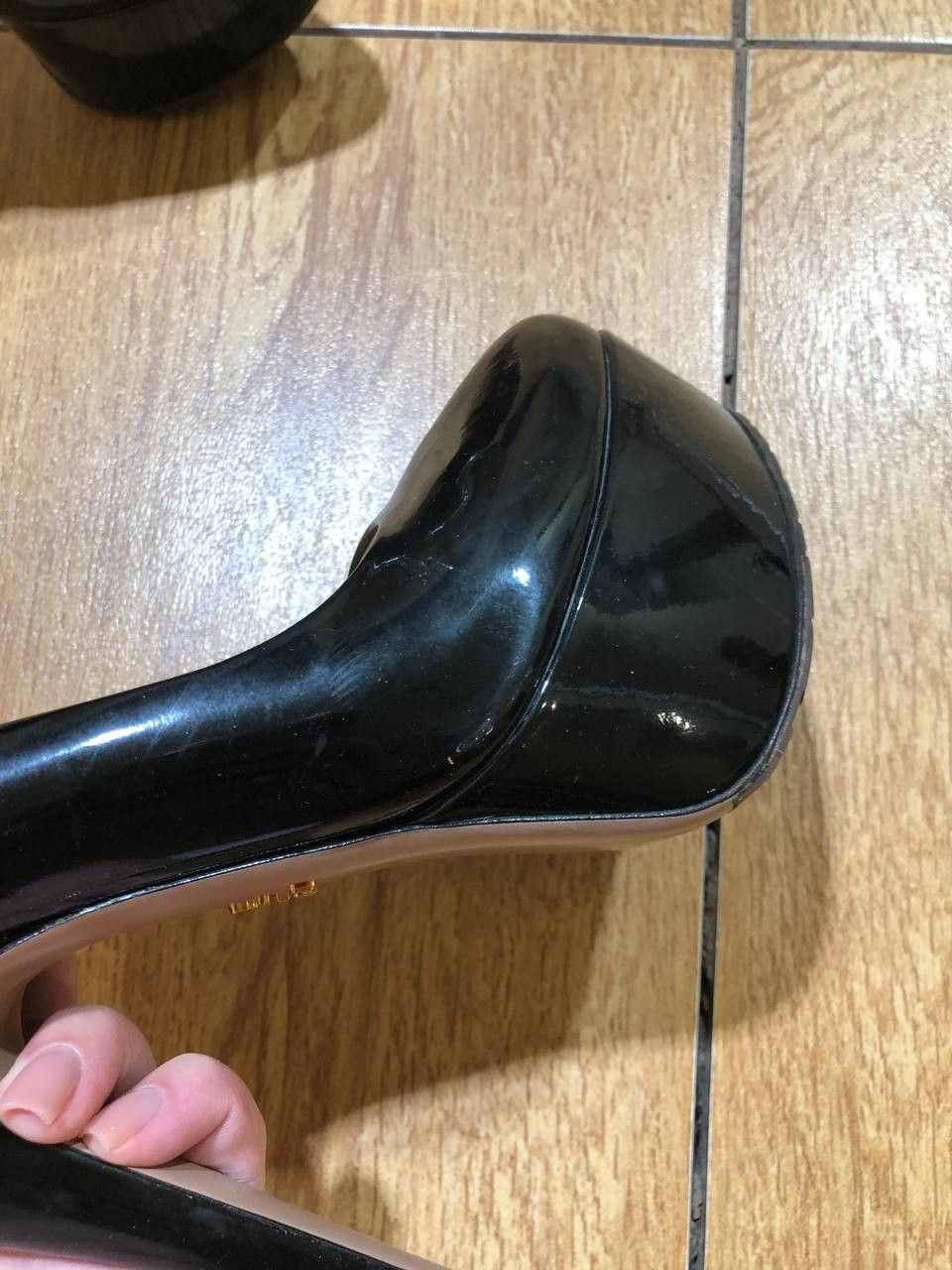 Prada LUXURY Black Heels PRADA Y2K VINTAGE Size US 8.5 / IT 38.5 - 5 Thumbnail