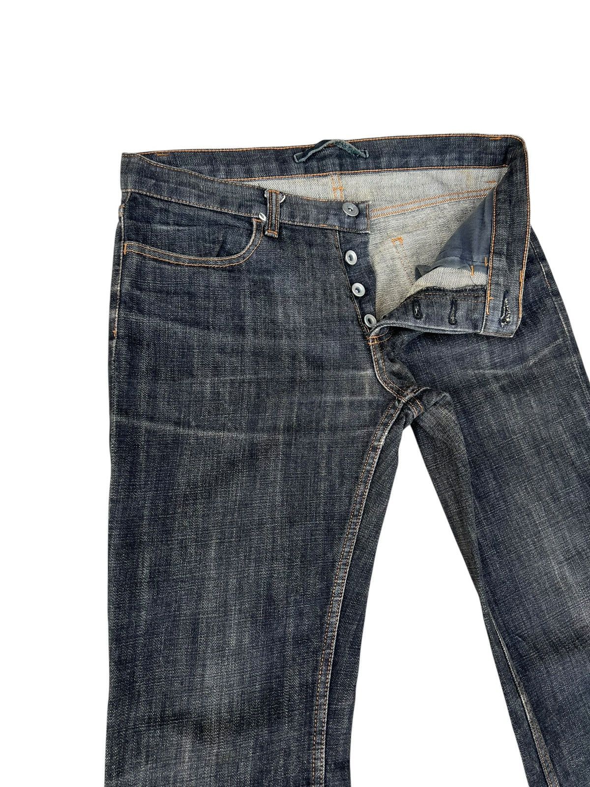 RIPVANWINKLE RIP VAN WINKLE Japan Fade Denim Flare Jeans Size US 29 - 7 Thumbnail