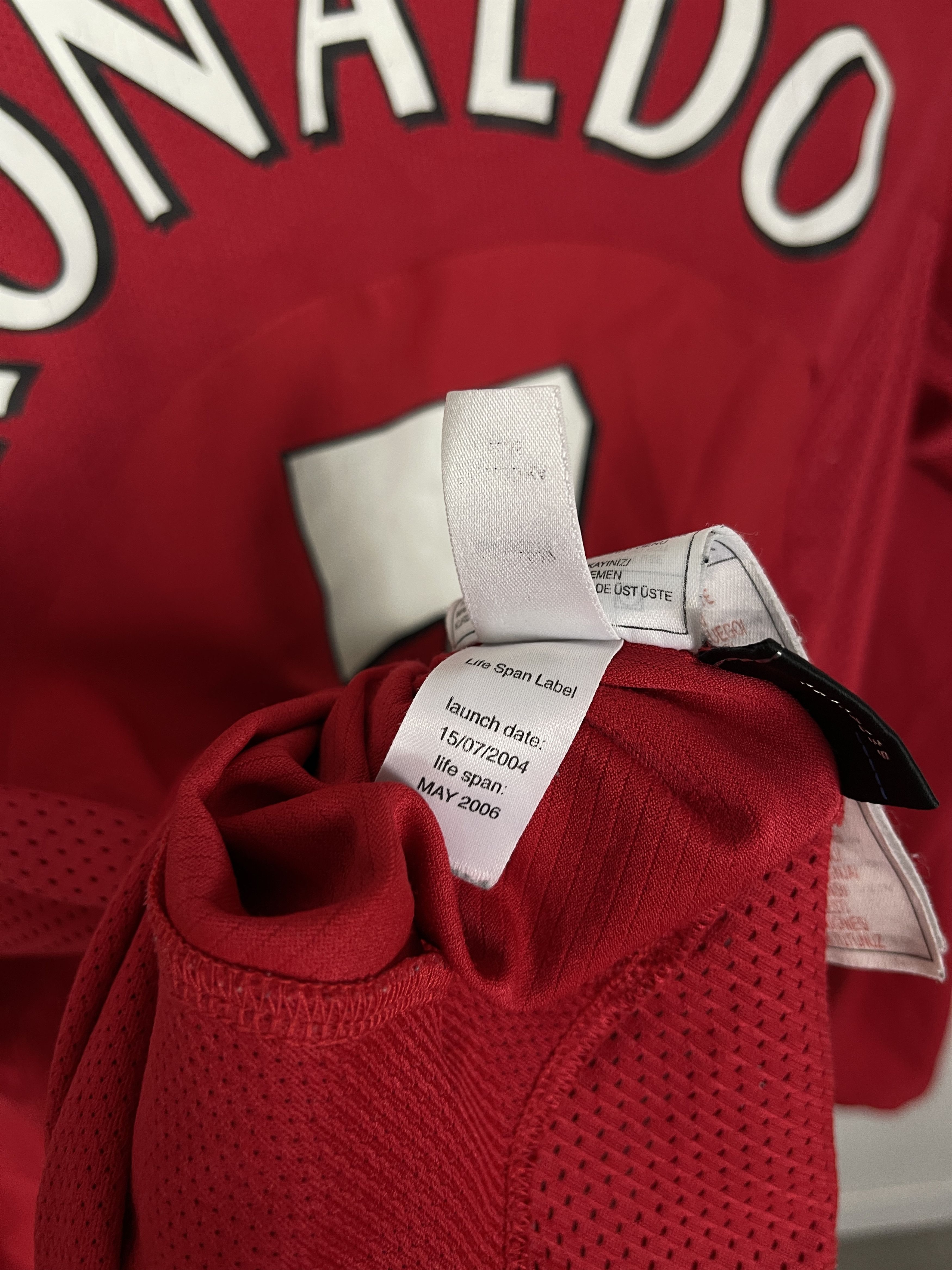 Nike Nike MANCHESTER UNITED 2004 2006 SHIRT JERSEY LONG NIKE Size US S / EU 44-46 / 1 - 13 Thumbnail