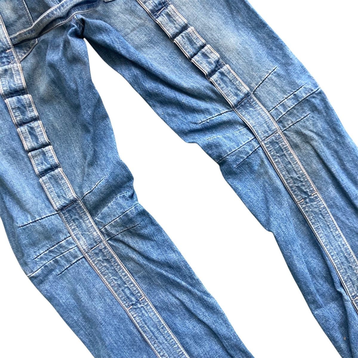 Marithe + Francois Girbaud × Seditionaries VINTAGE MARITHE FRANCOIS GIRBAUD BONDAGE JEANS Size US 32 / EU 48 - 8 Thumbnail
