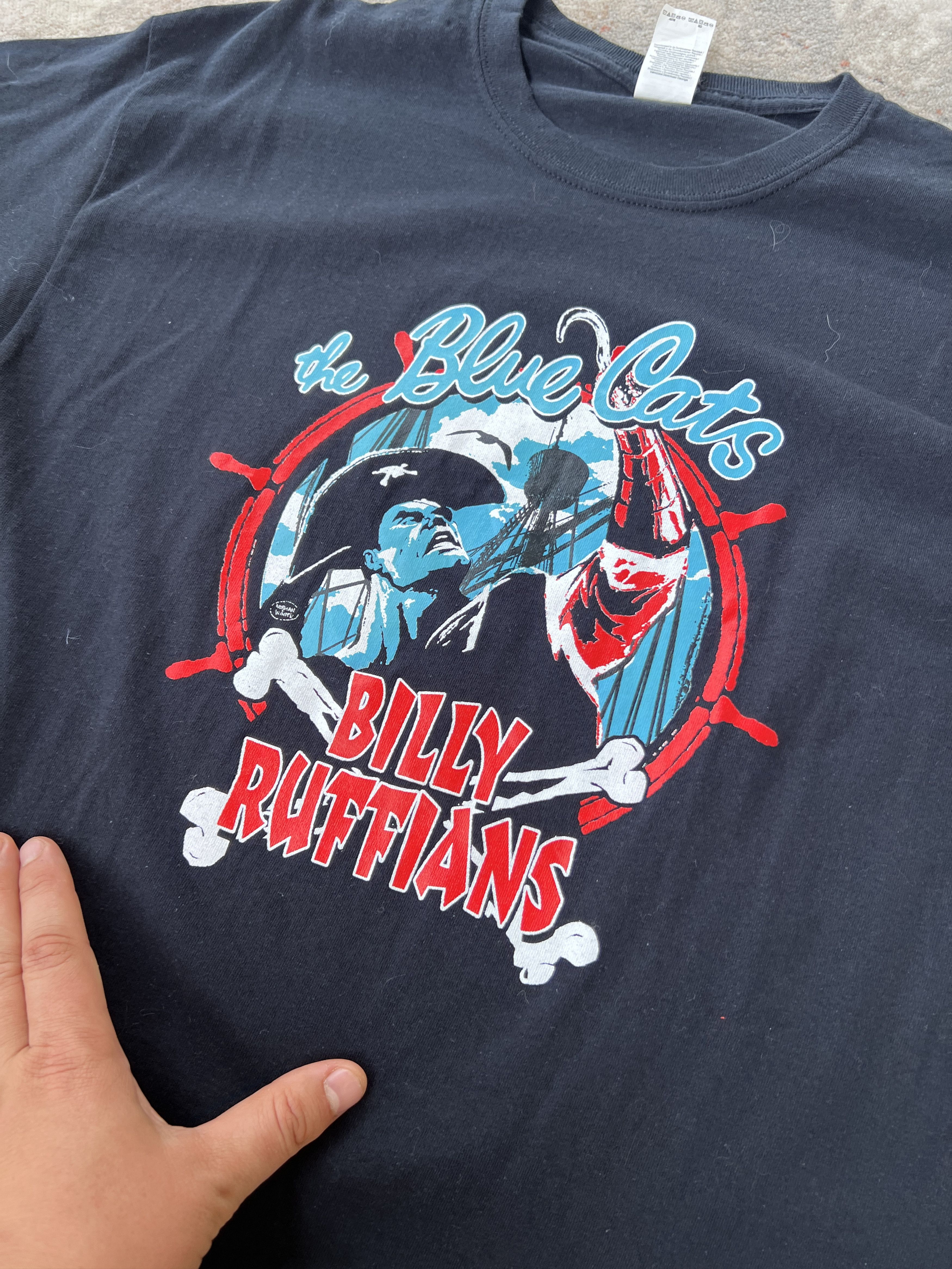 Band Tees The Blue Cats Billy Ruffians Tee Size US L / EU 52-54 / 3 - 2 Thumbnail