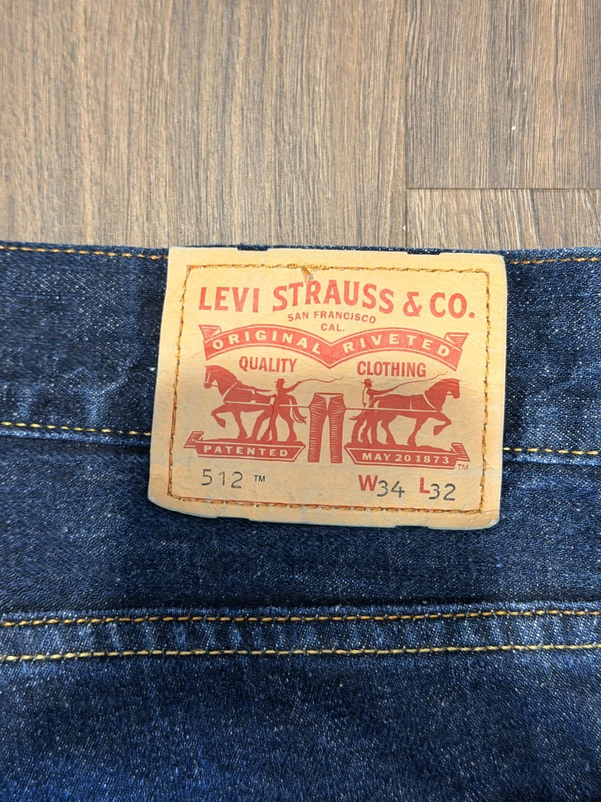 Levi's Levi 512 bootcut 34/32 Size US 34 / EU 50 - 3 Thumbnail