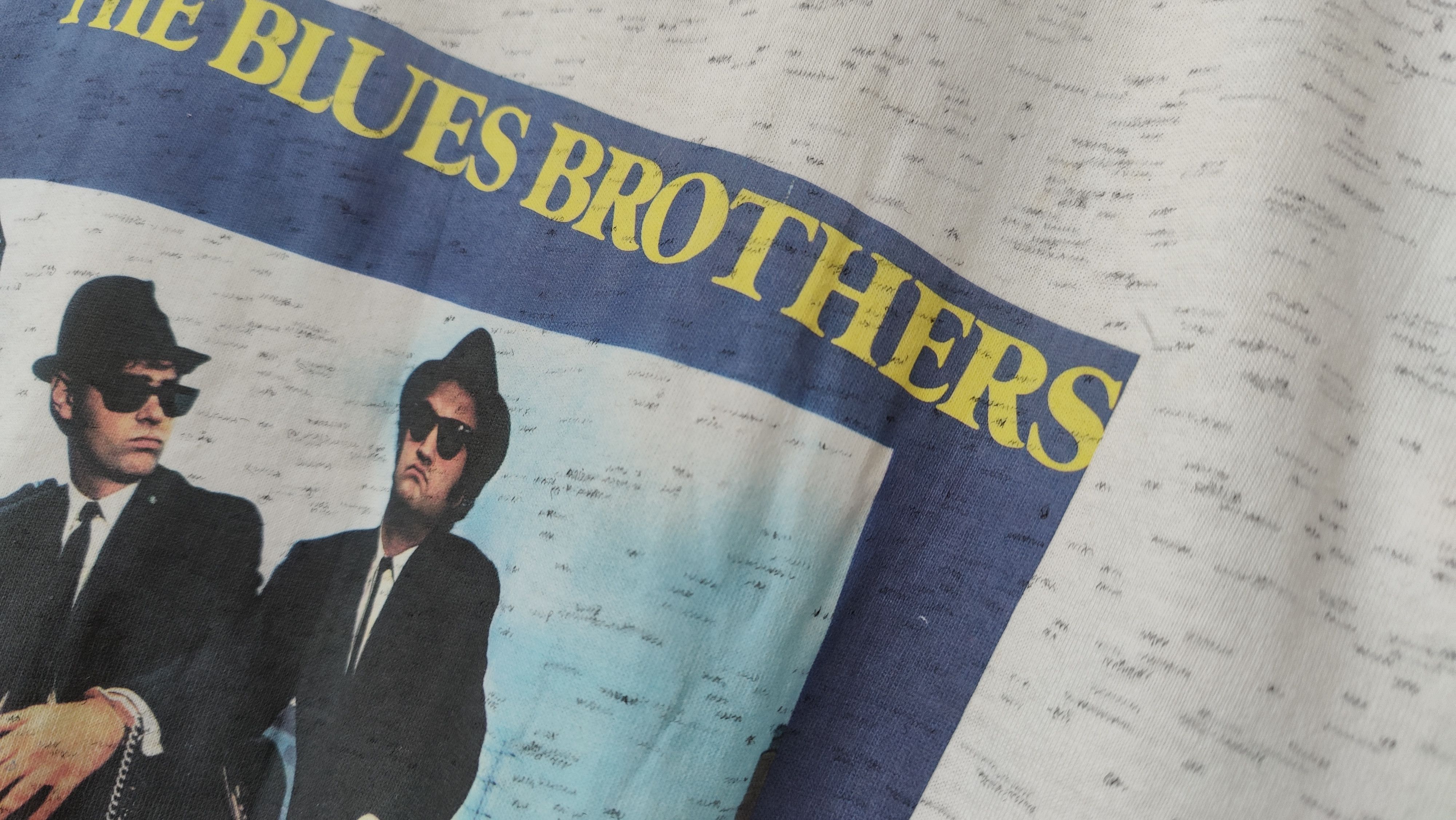 Vintage Blues Brothers RARE 80s 90s VTG Movie Tshirt Vintage Size US XL / EU 56 / 4 - 4 Thumbnail