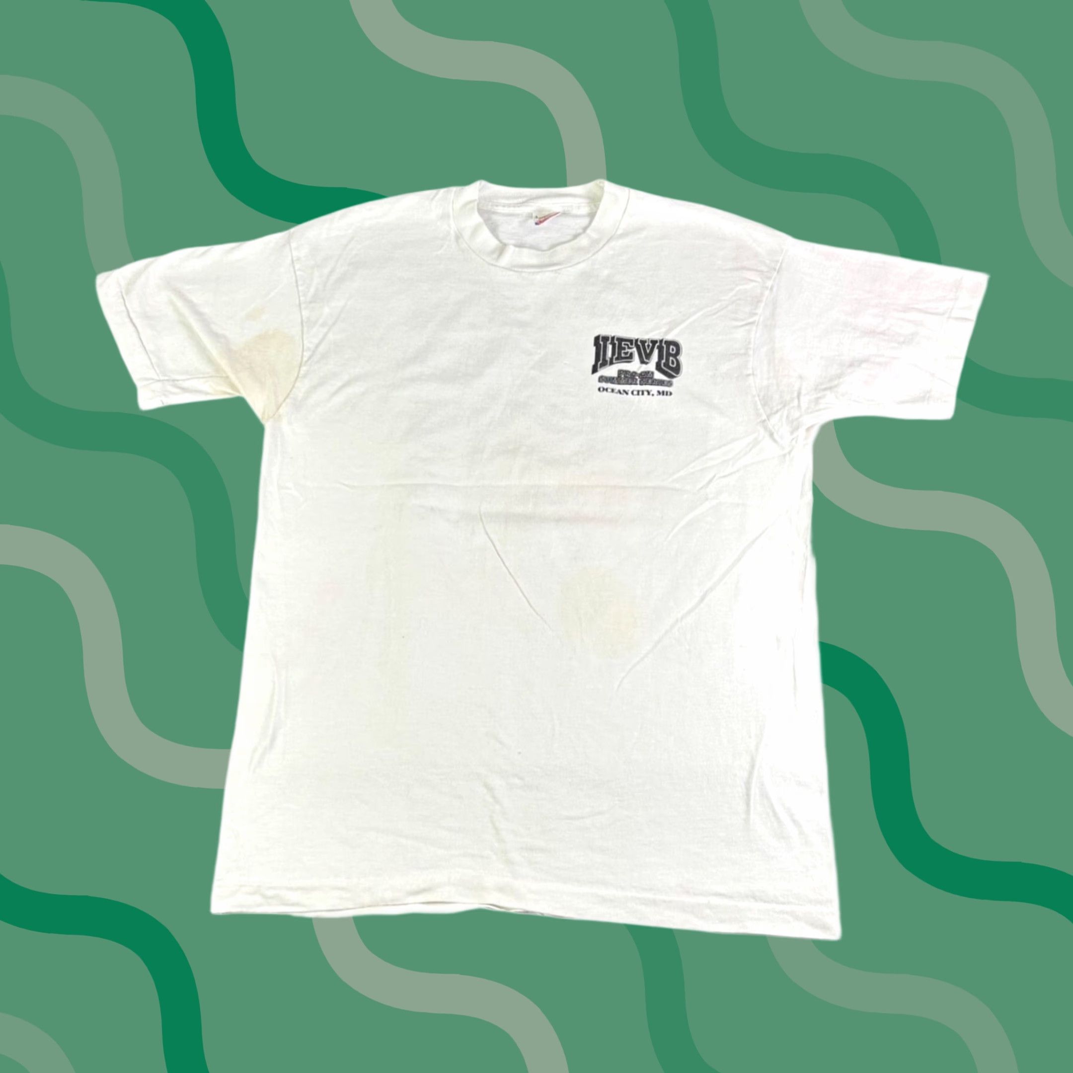 Fruit Of The Loom VINTAGE Molson JEVB Pro Am Summer Series T Shirt White Mens Large Graphic Tee Size US L / EU 52-54 / 3 - 1 Thumbnail