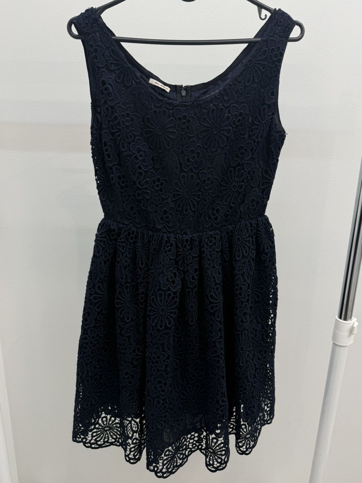 Miu Miu Miu Miu Lace Dress Size XS / US 0-2 / IT 36-38 - 3 Thumbnail